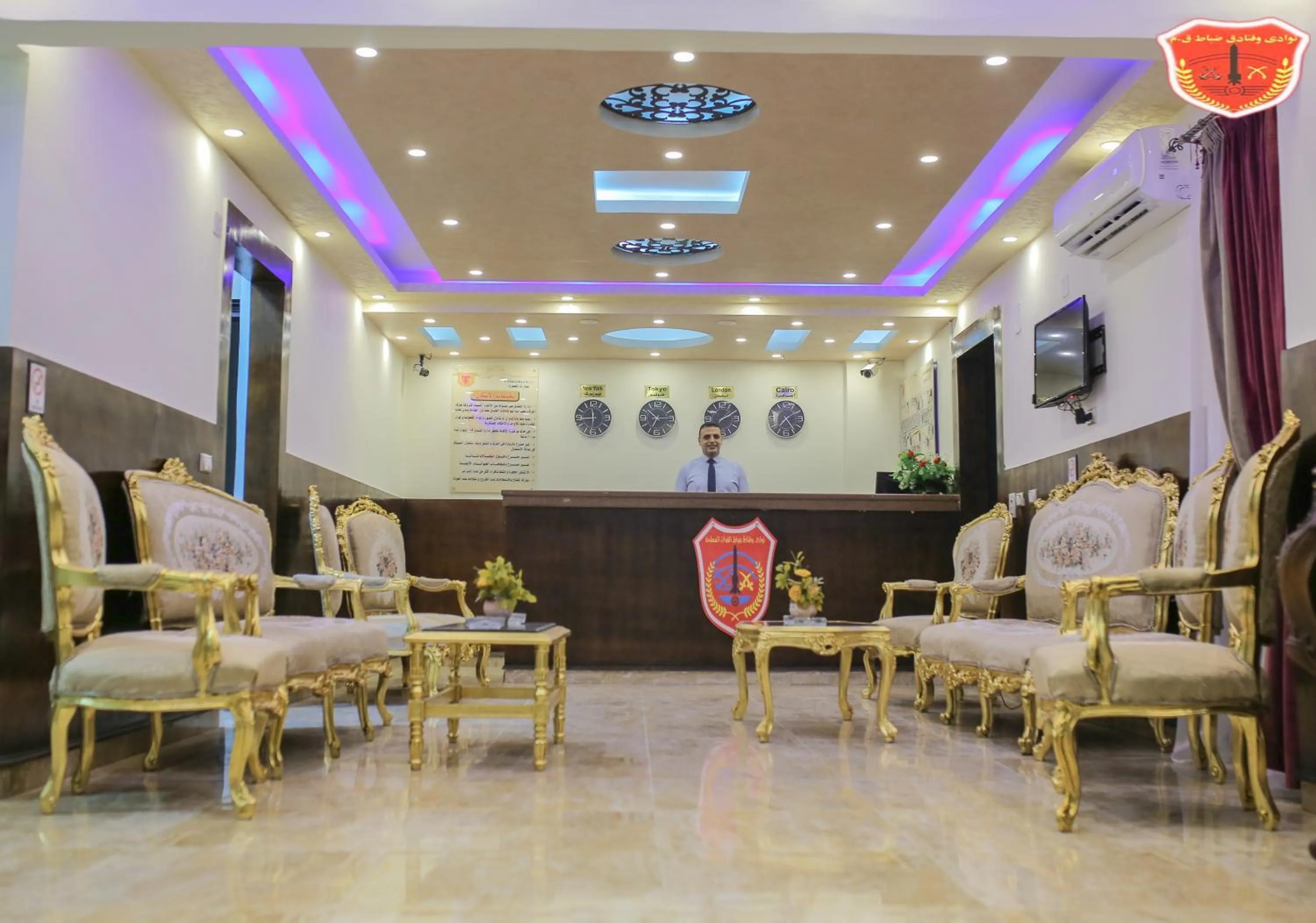 Lobby or reception in Maamoura Armed Forces Apartments