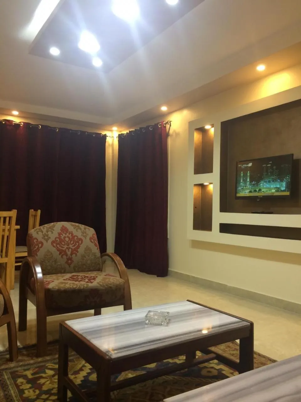 Living room in Maamoura Armed Forces Apartments