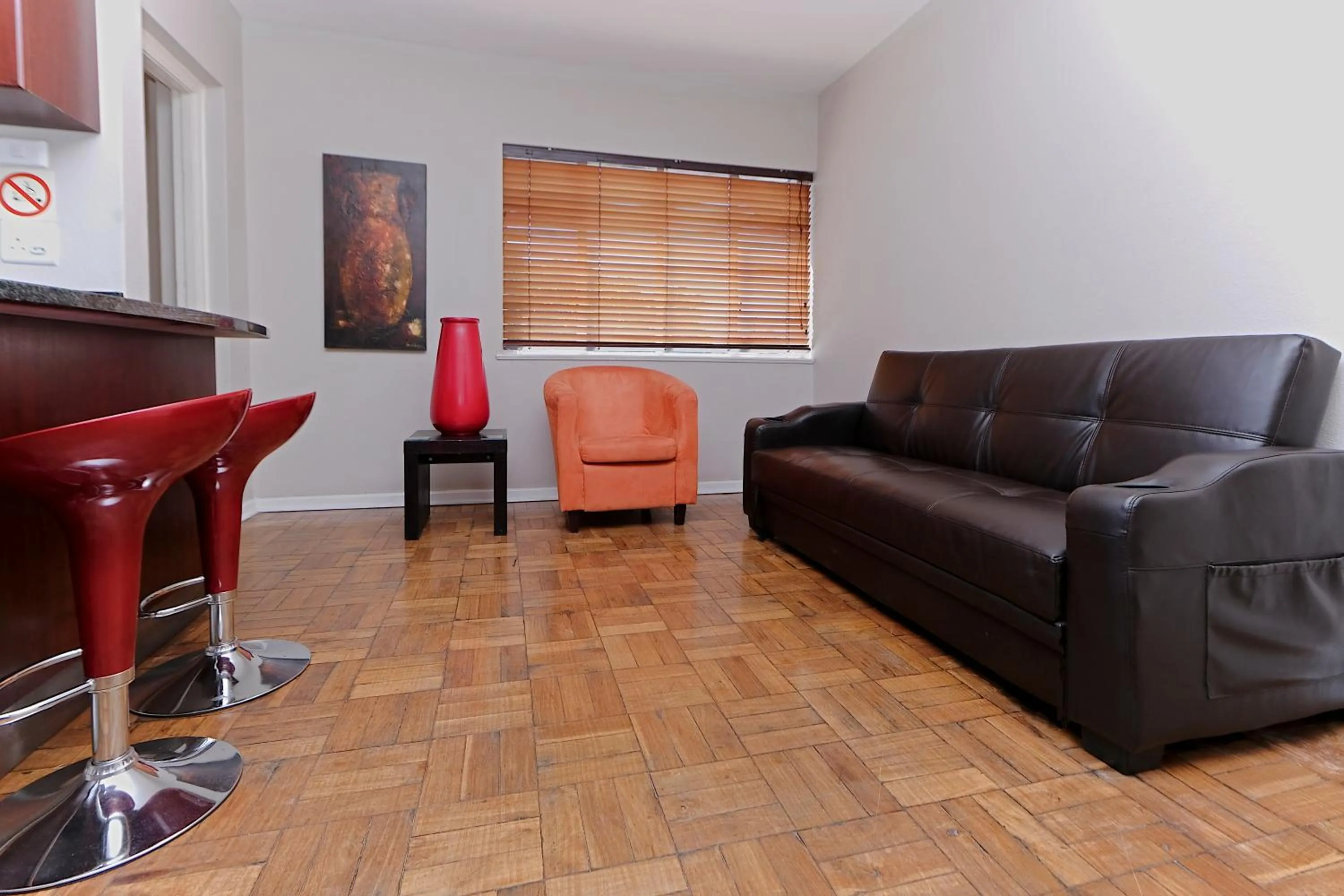 Living room in 10 on Cape Self Catering Apartments