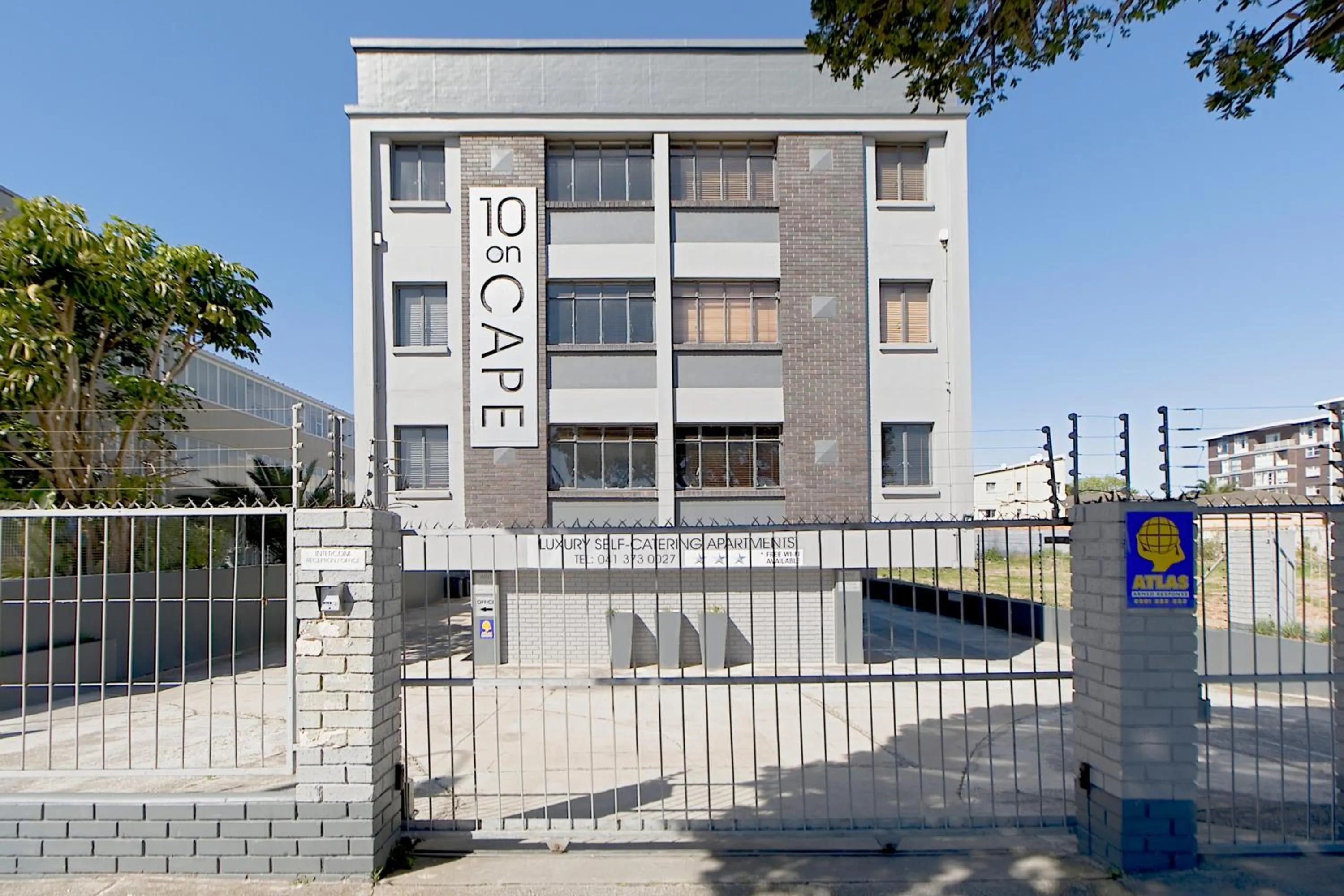 Property building in 10 on Cape Self Catering Apartments