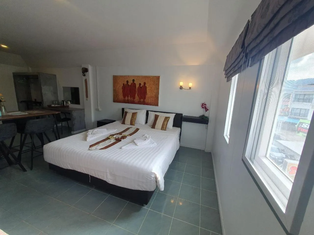 Bedroom, Bed in Samui Green Hotel