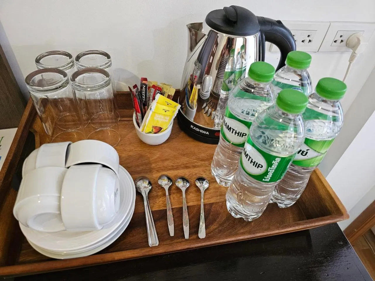 Coffee/tea facilities in Samui Green Hotel