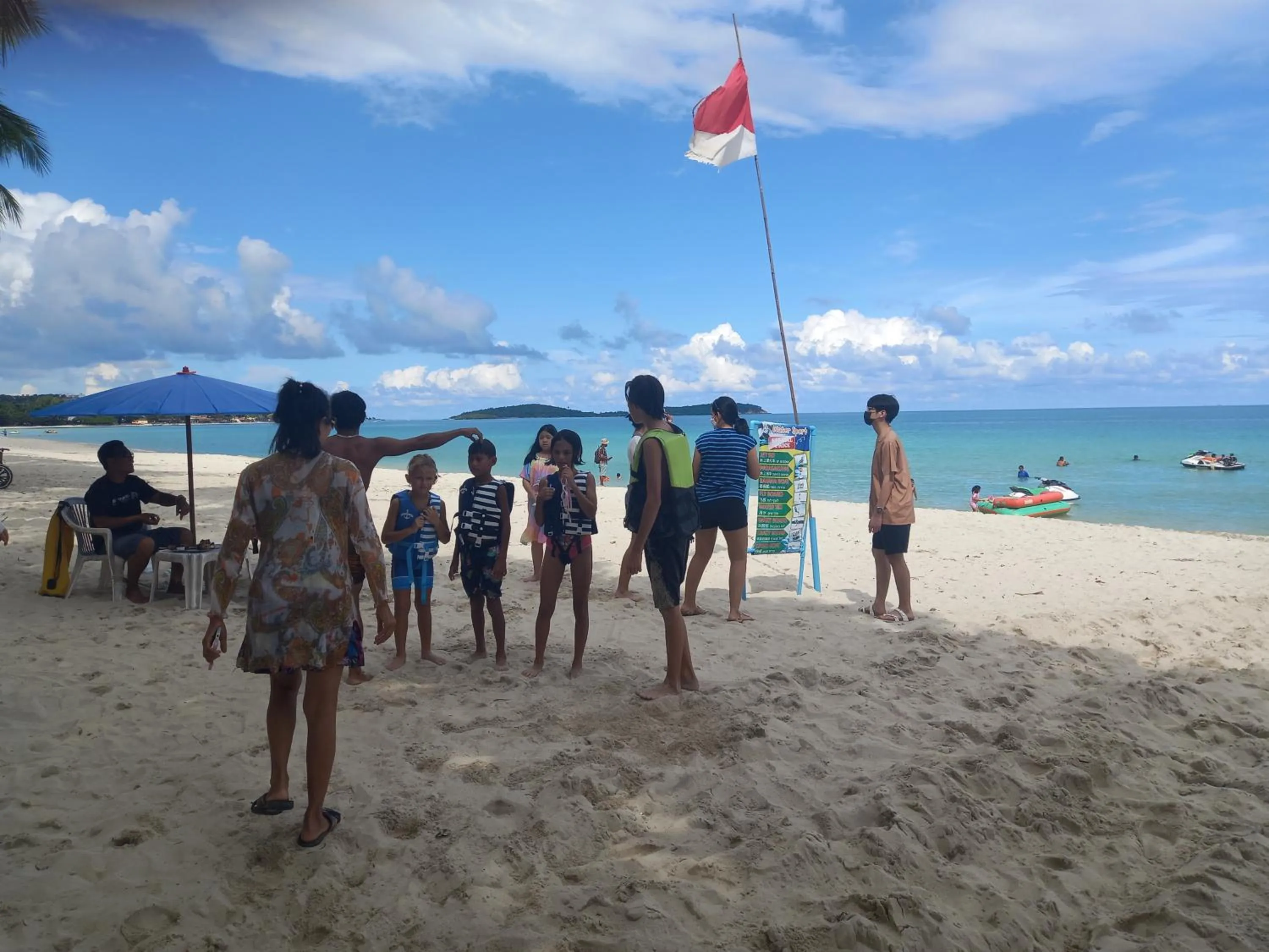 Beach in Samui Green Hotel