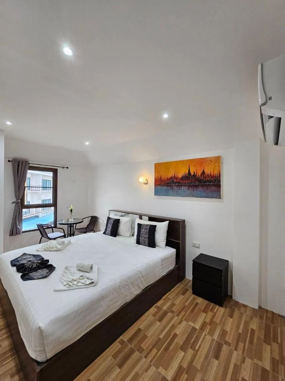 Bedroom, Bed in Samui Green Hotel