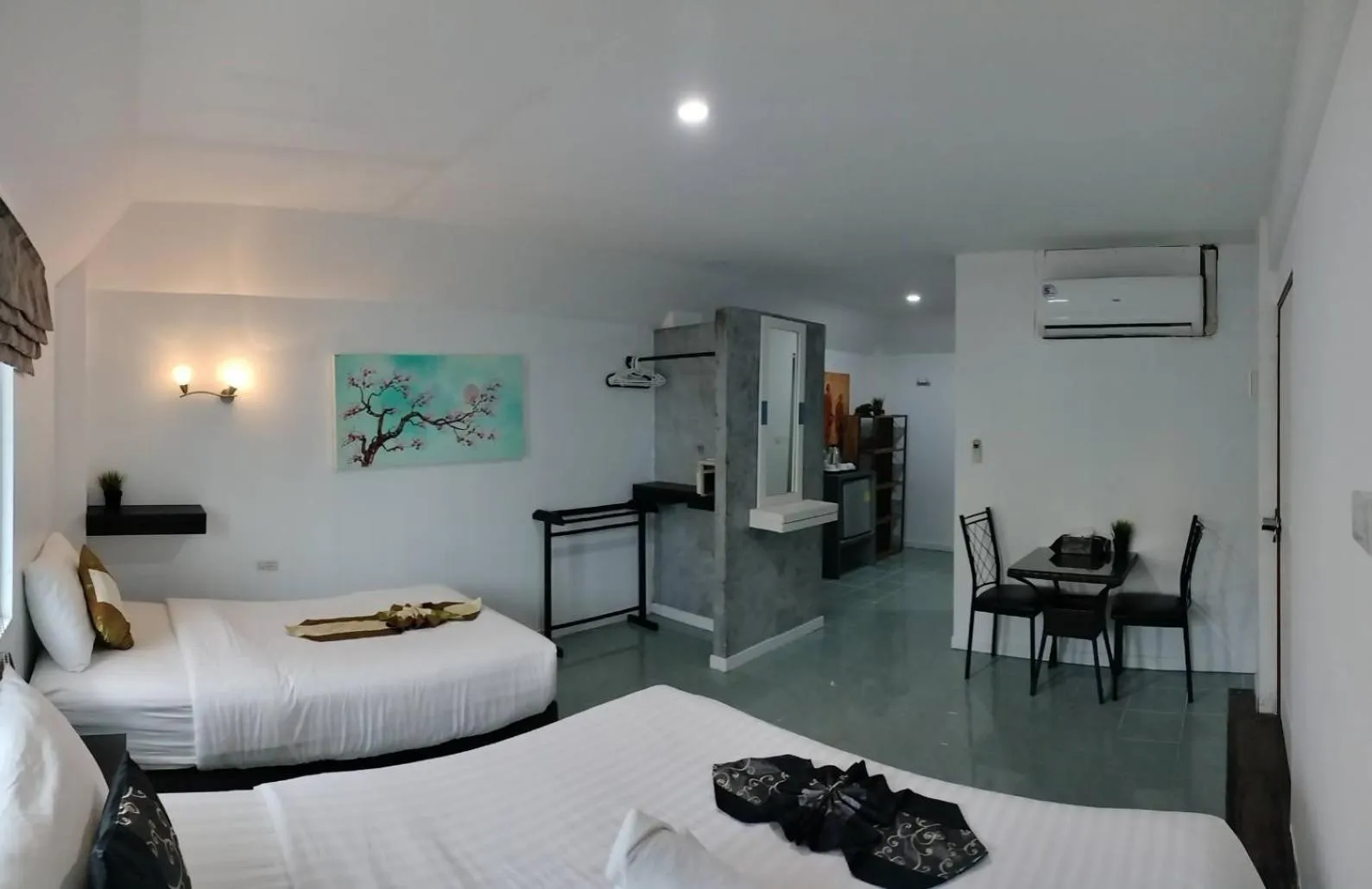 Bed in Samui Green Hotel