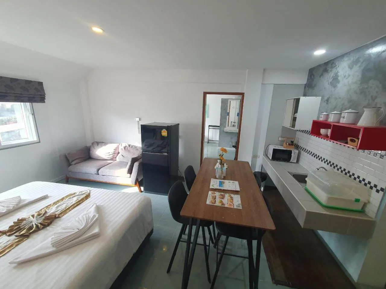 Bed in Samui Green Hotel