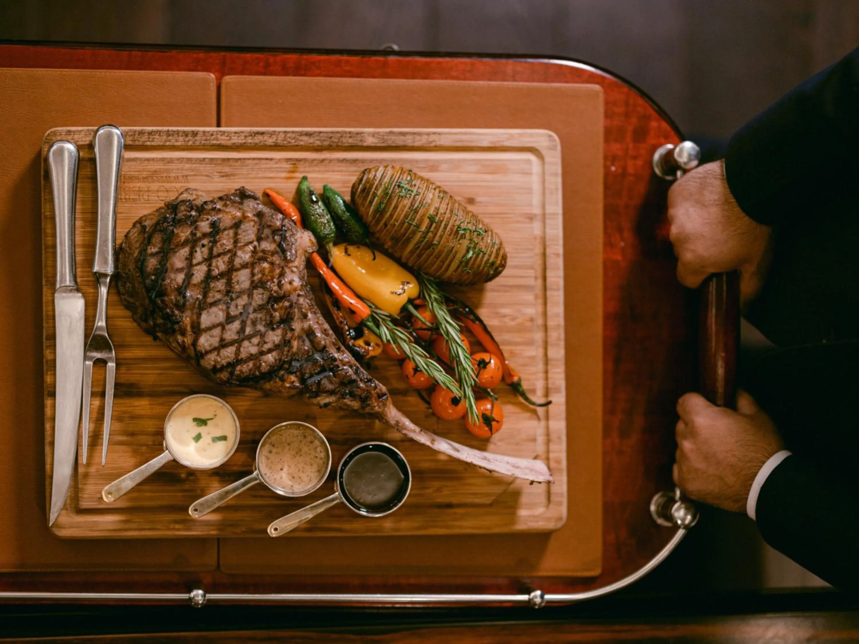 Food close-up in Al Habtoor Palace - Preferred Hotels & Resorts