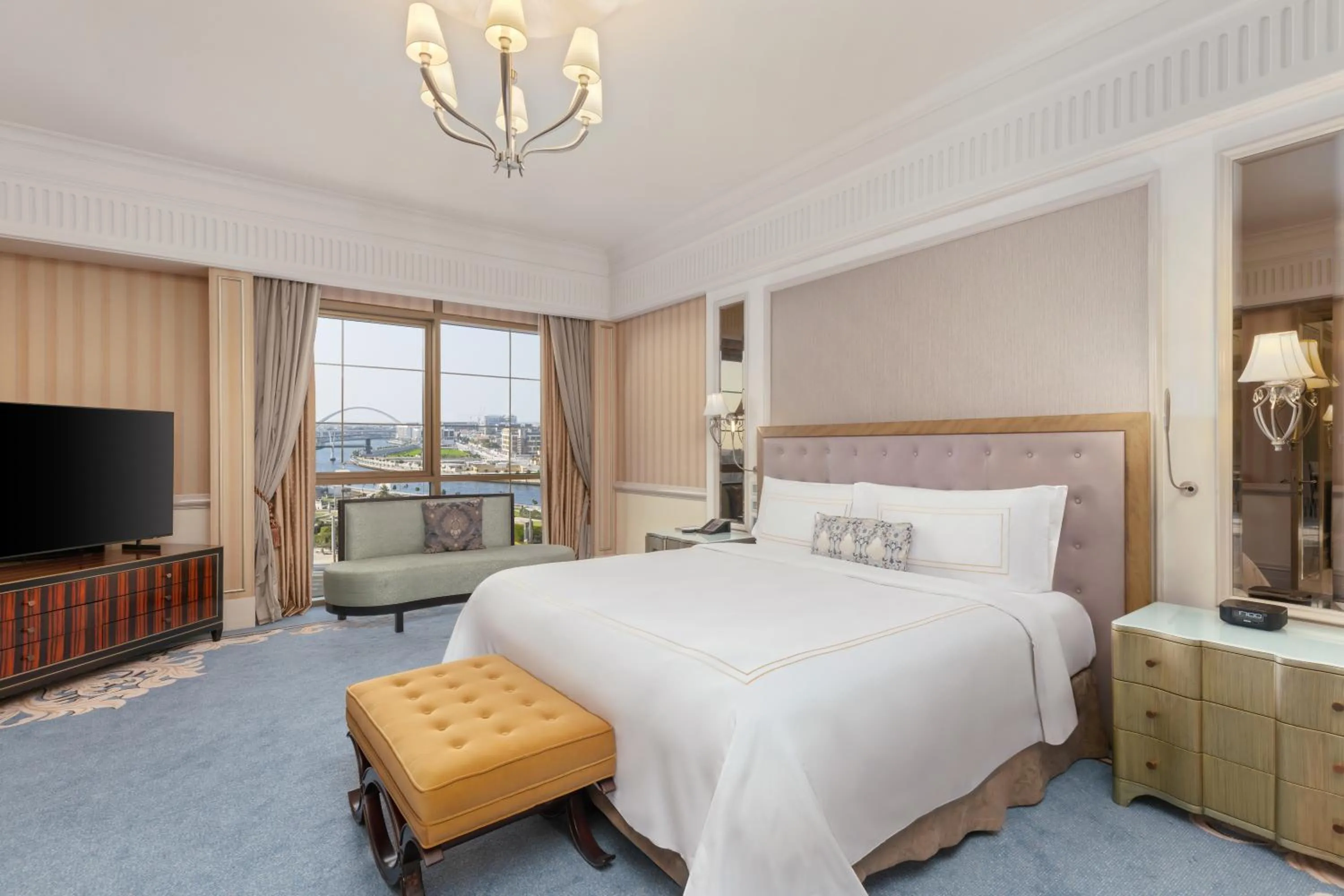 Bed in Al Habtoor Palace - Preferred Hotels & Resorts