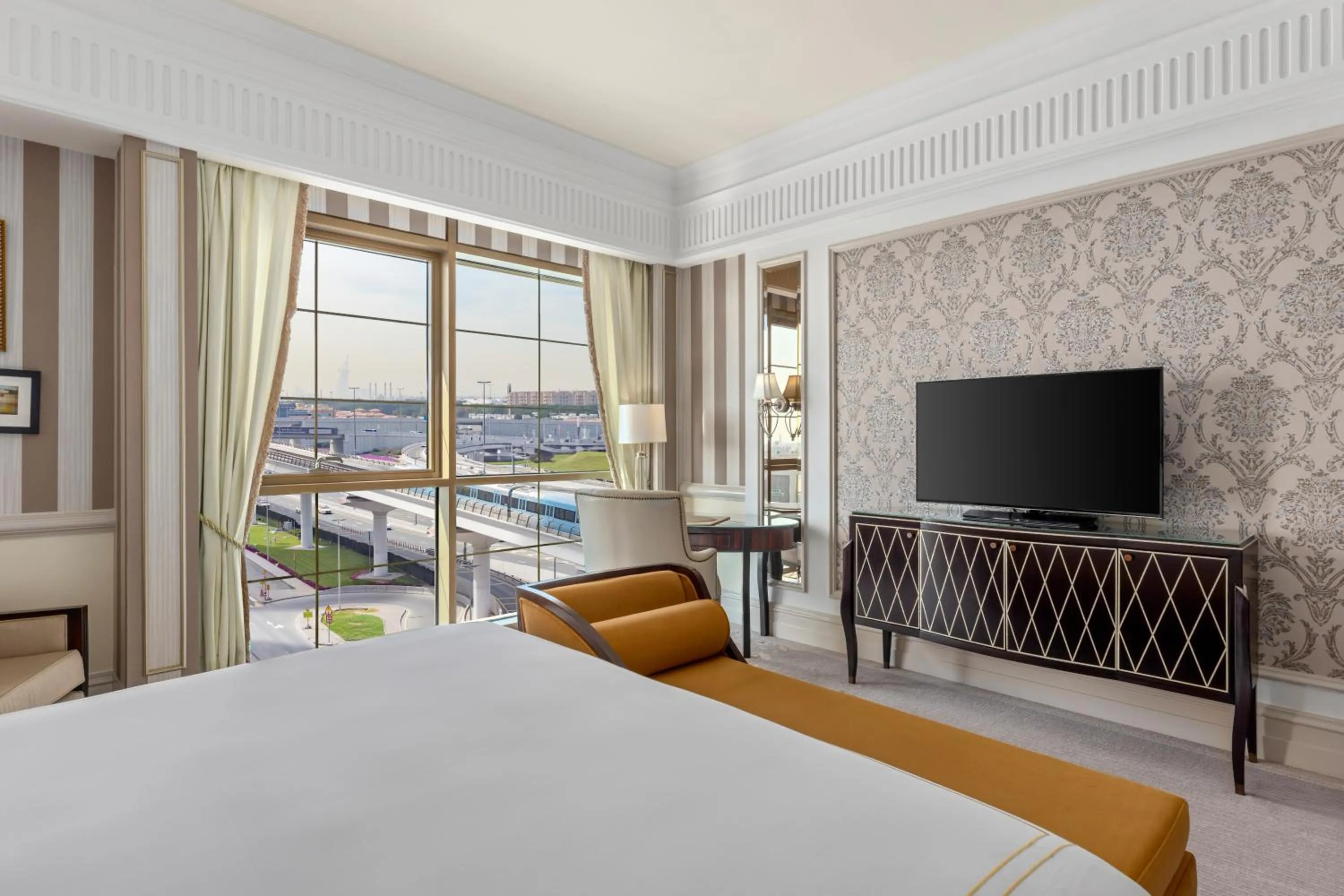Bed in Al Habtoor Palace - Preferred Hotels & Resorts