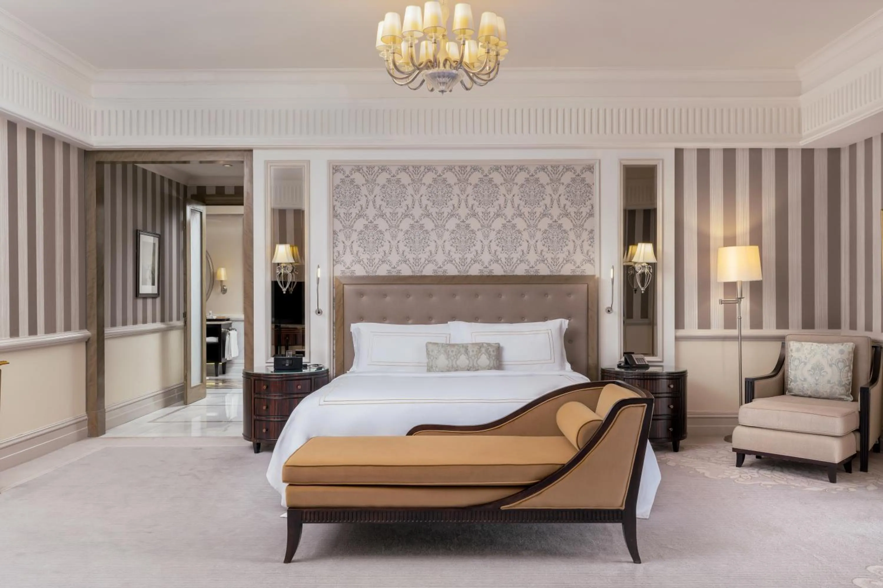Bed in Al Habtoor Palace - Preferred Hotels & Resorts