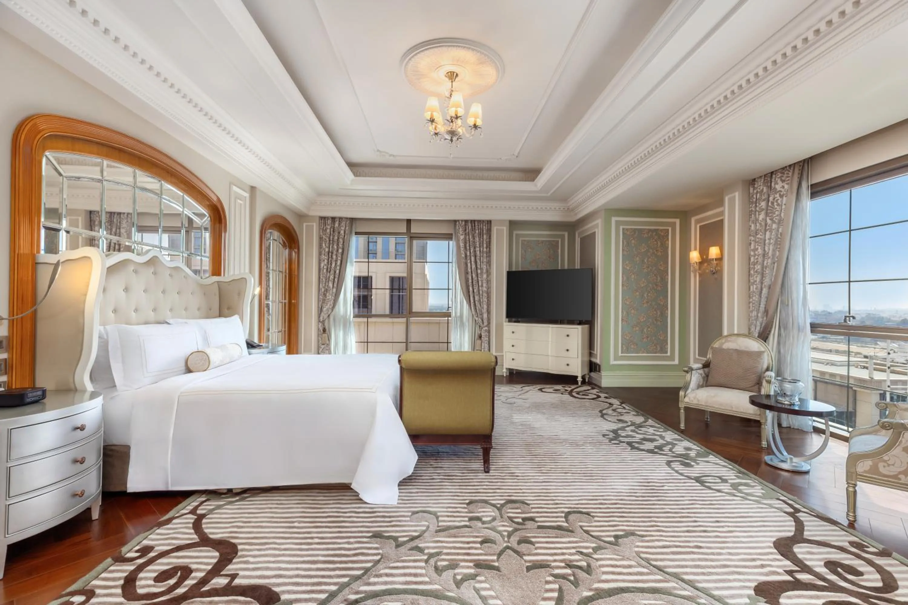 Bed in Al Habtoor Palace - Preferred Hotels & Resorts