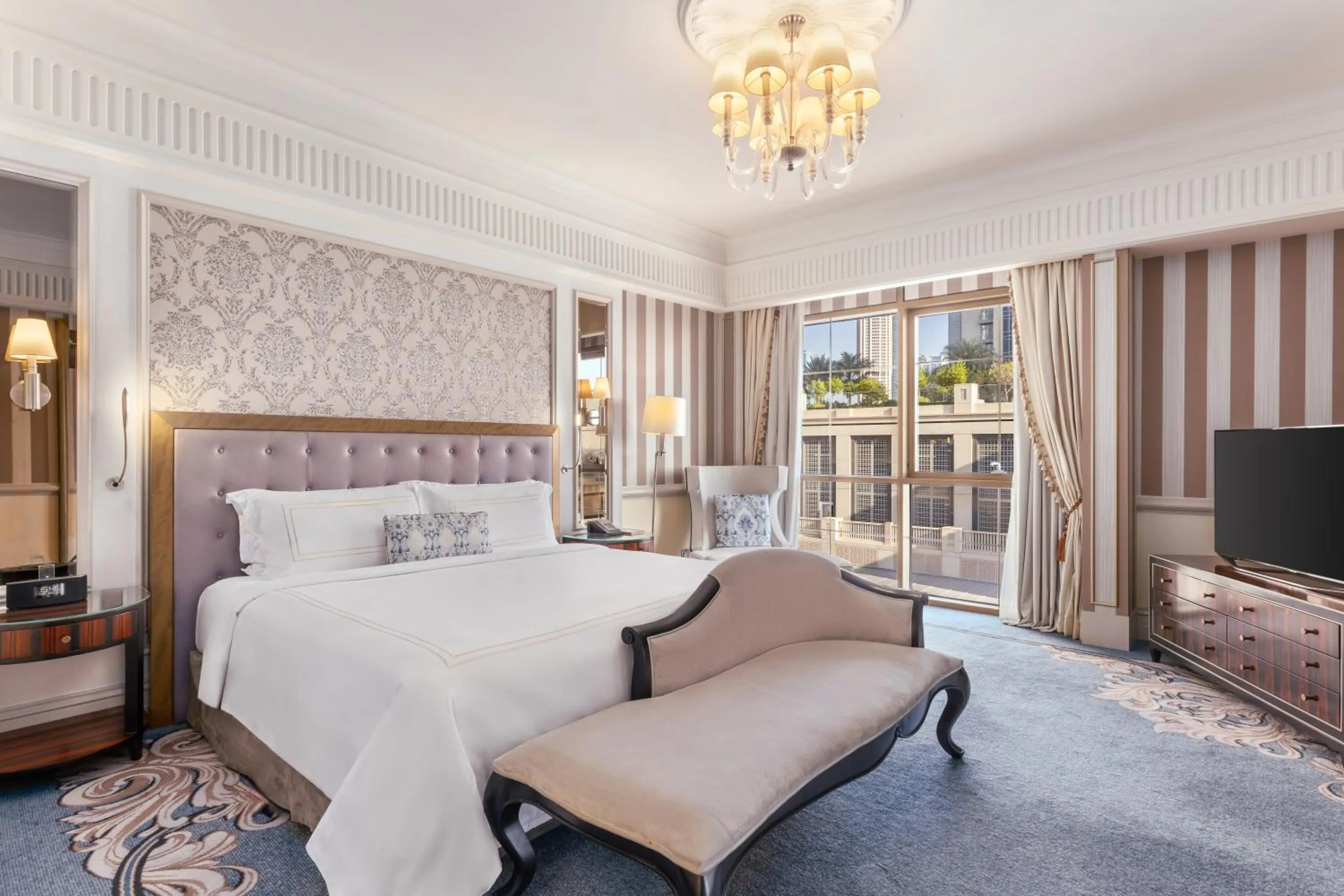 Bed in Al Habtoor Palace - Preferred Hotels & Resorts