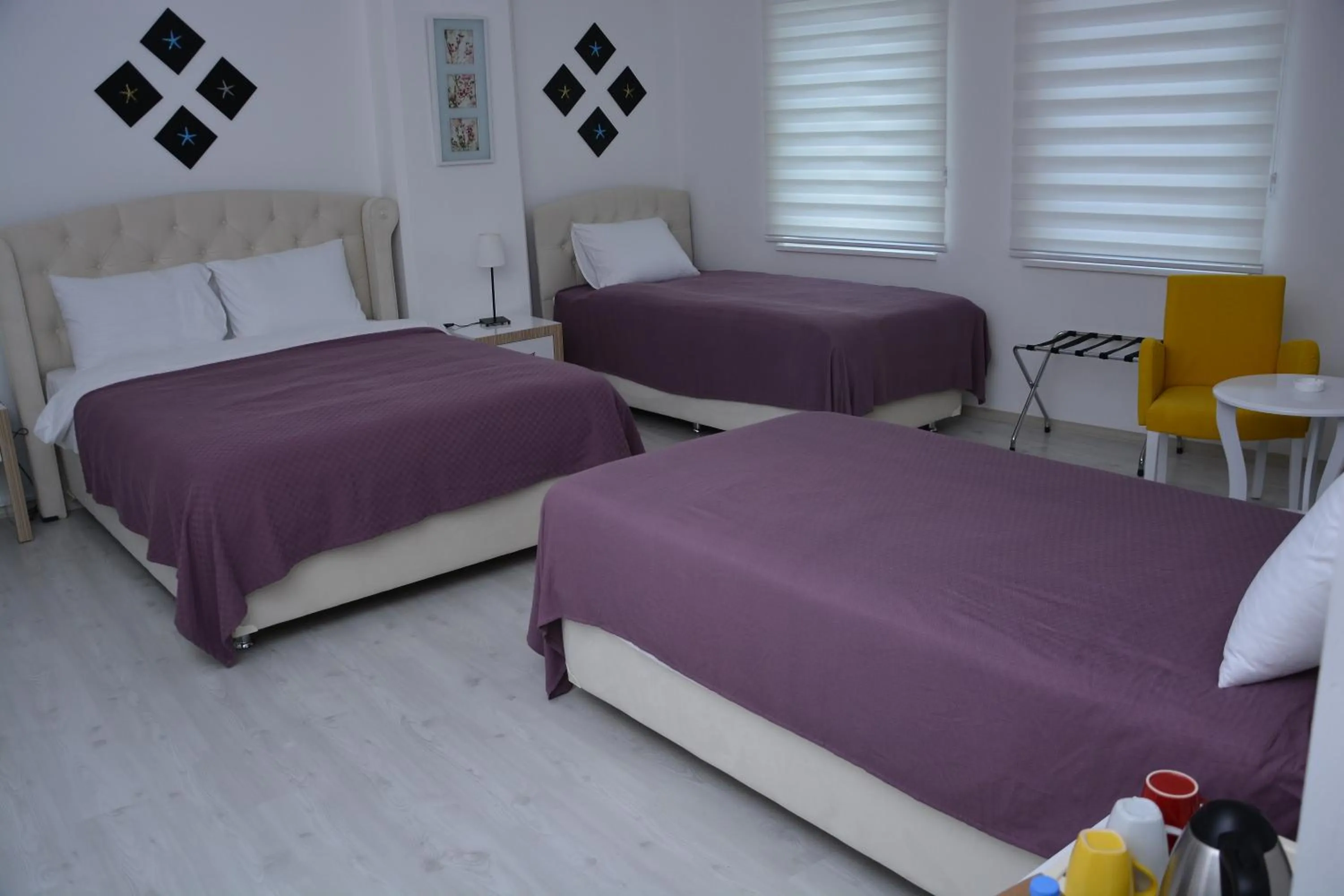 Bed in Bilge Suite Hotel