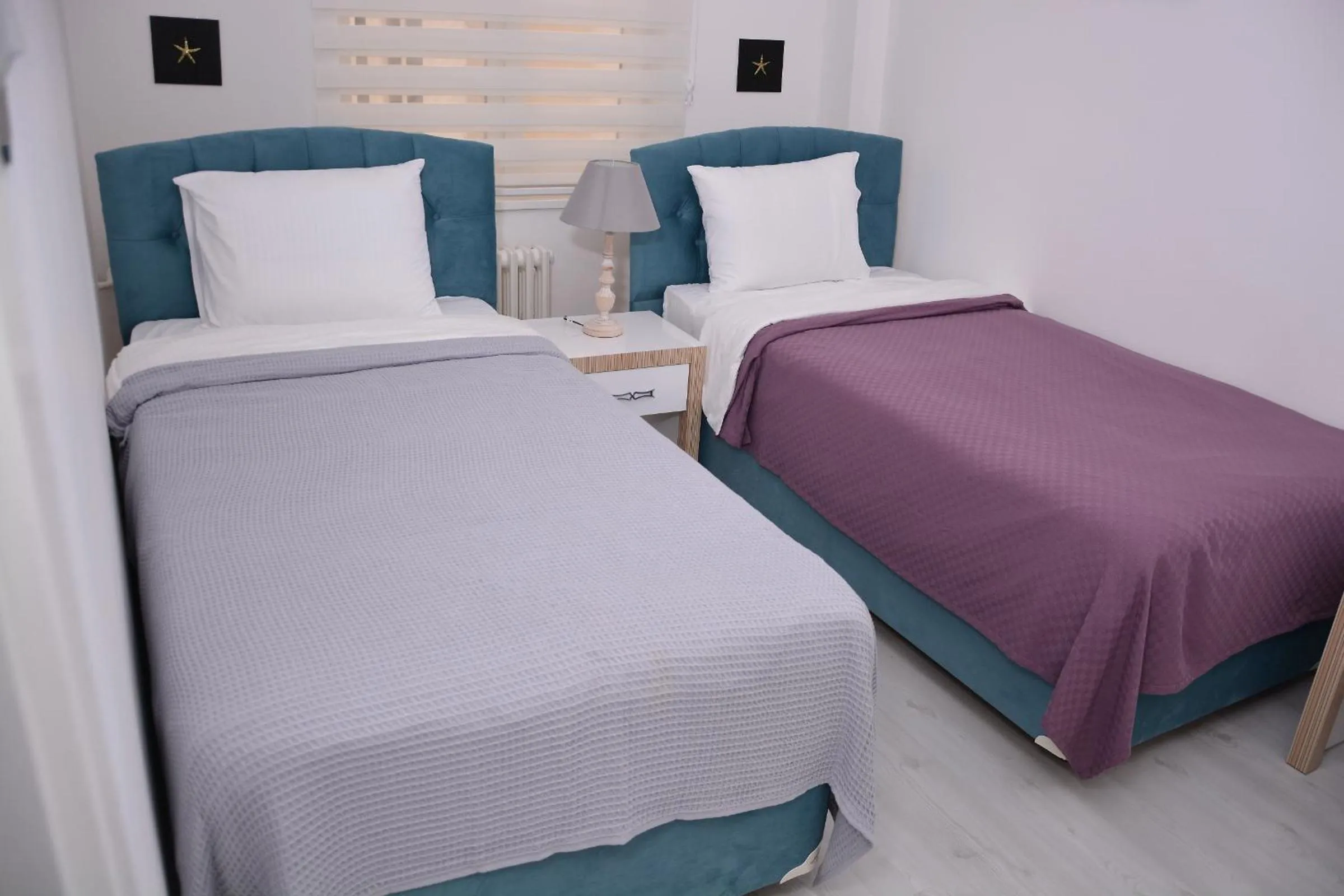 Bed in Bilge Suite Hotel