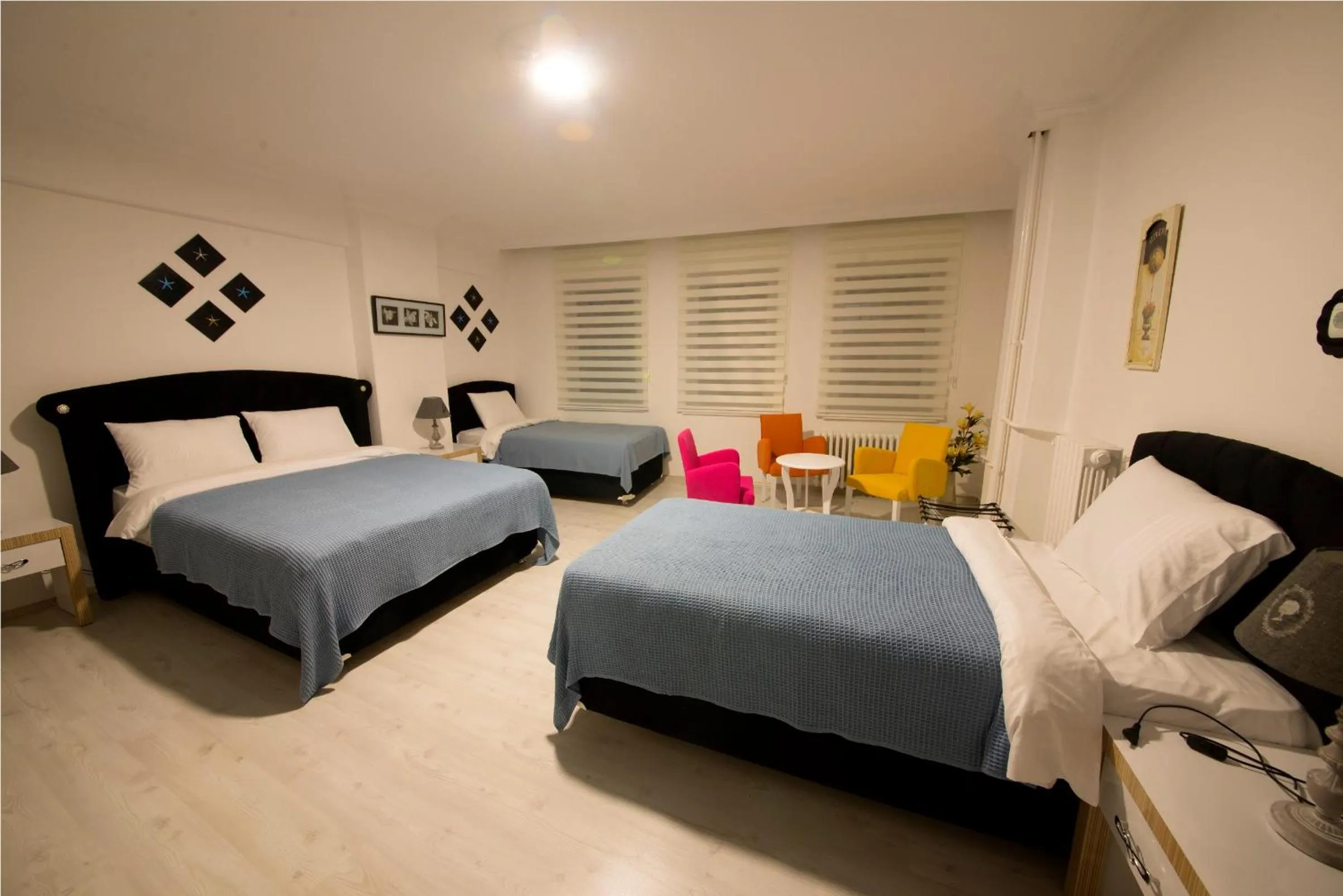 Bed in Bilge Suite Hotel