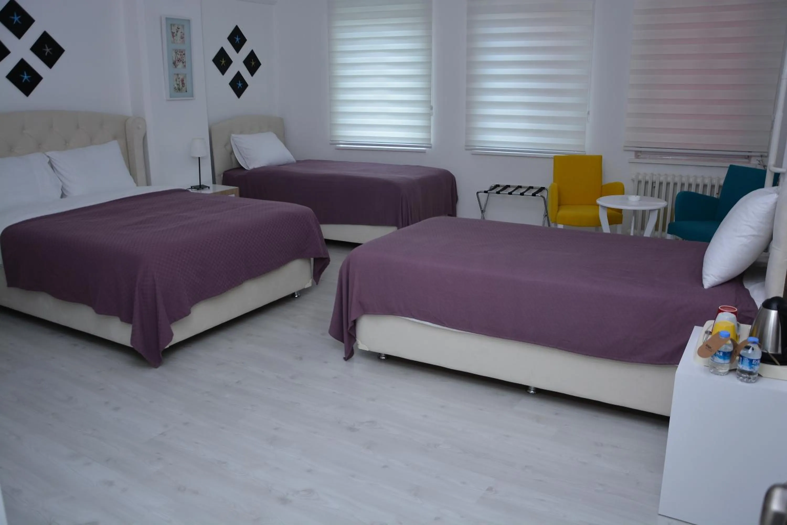 Bed in Bilge Suite Hotel