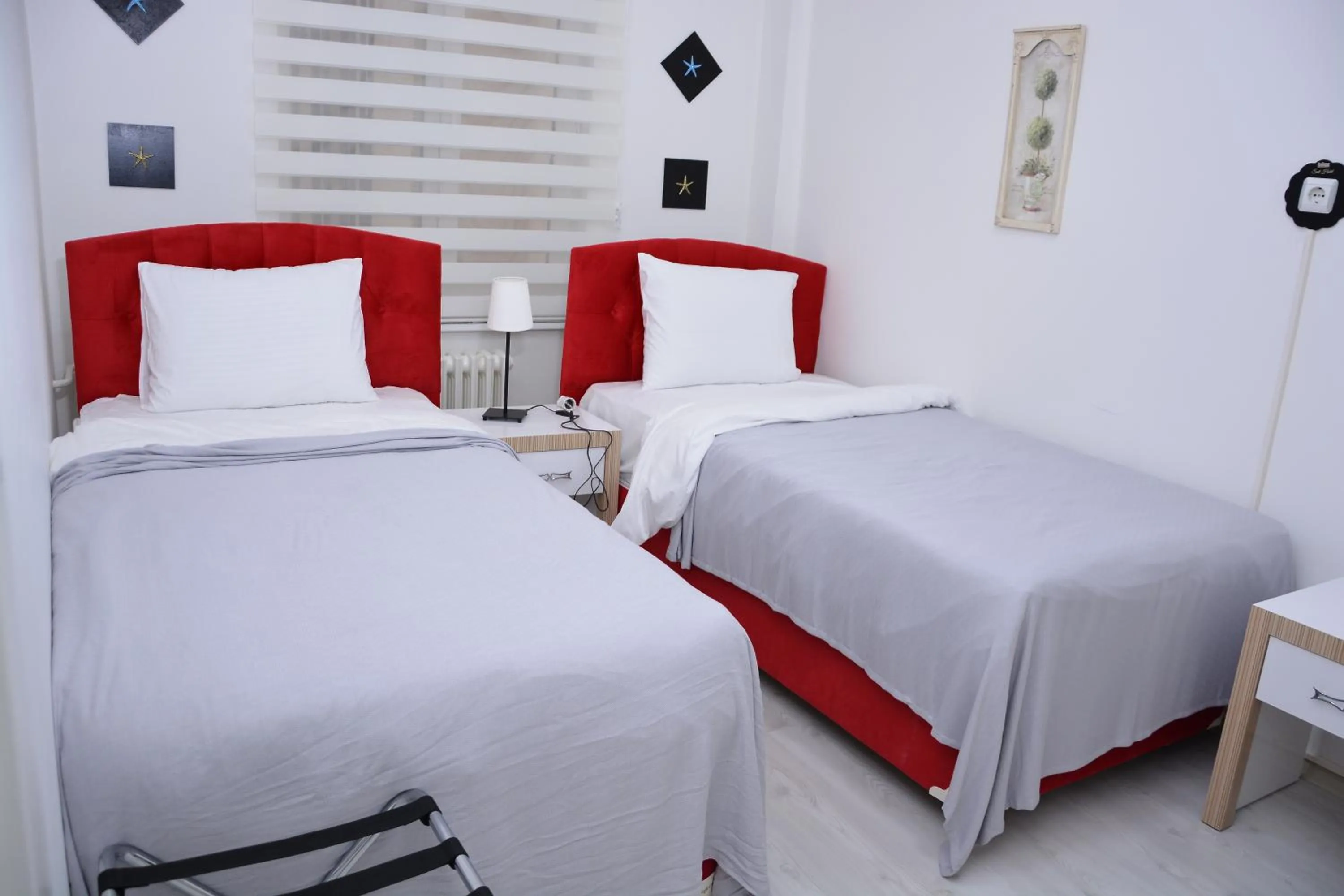 Bed in Bilge Suite Hotel