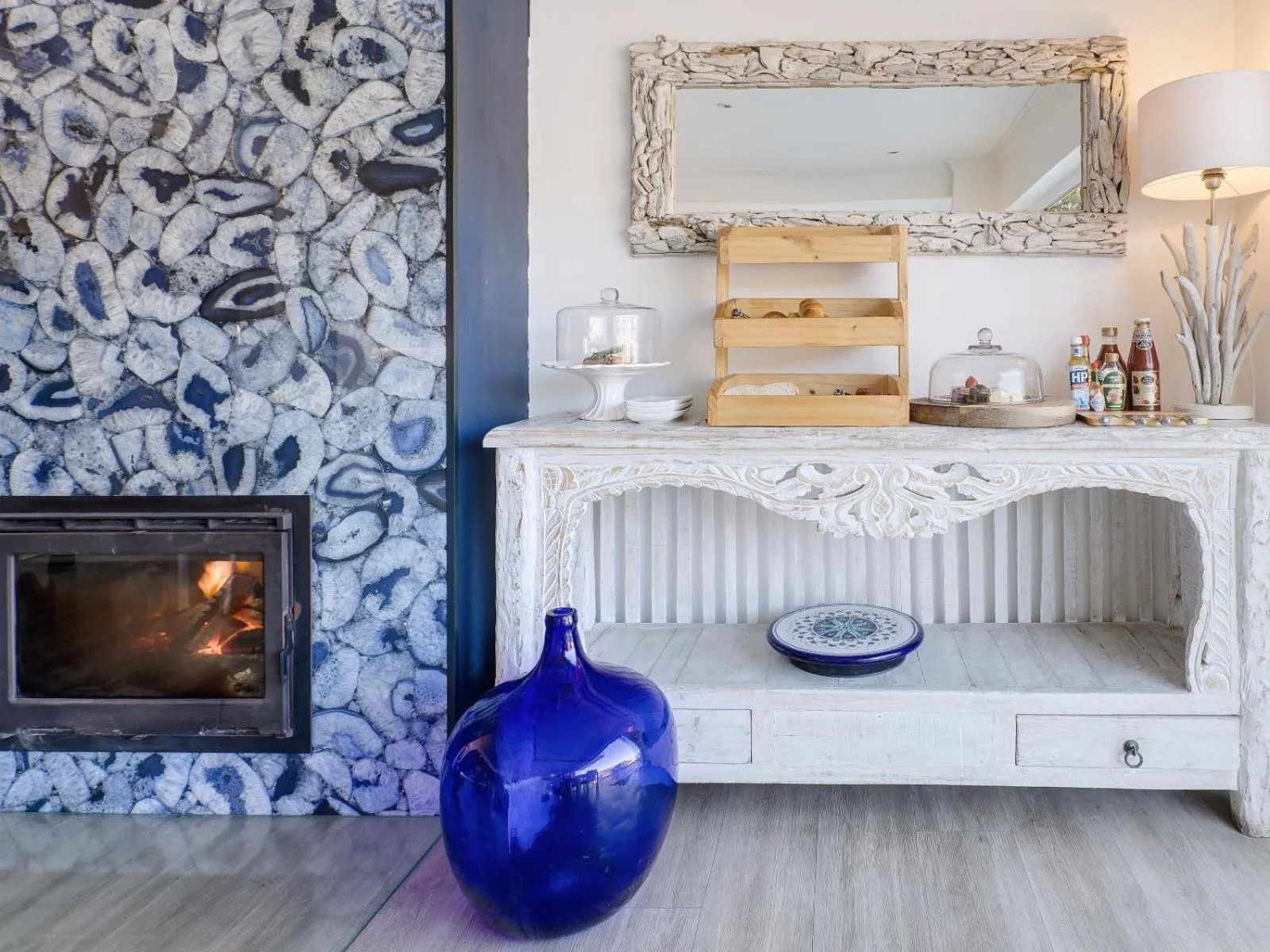 Dining area in Amanzi Island Boutique Hotel