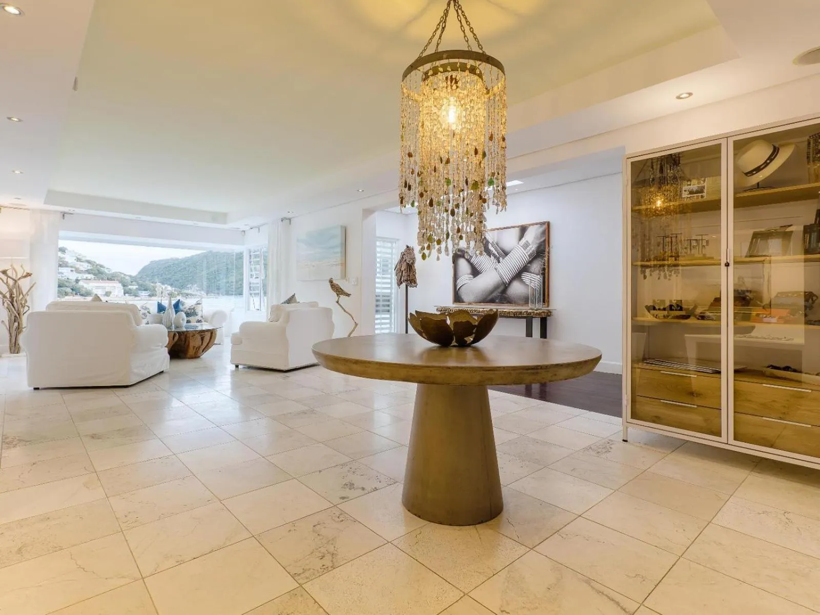 Living room in Amanzi Island Boutique Hotel