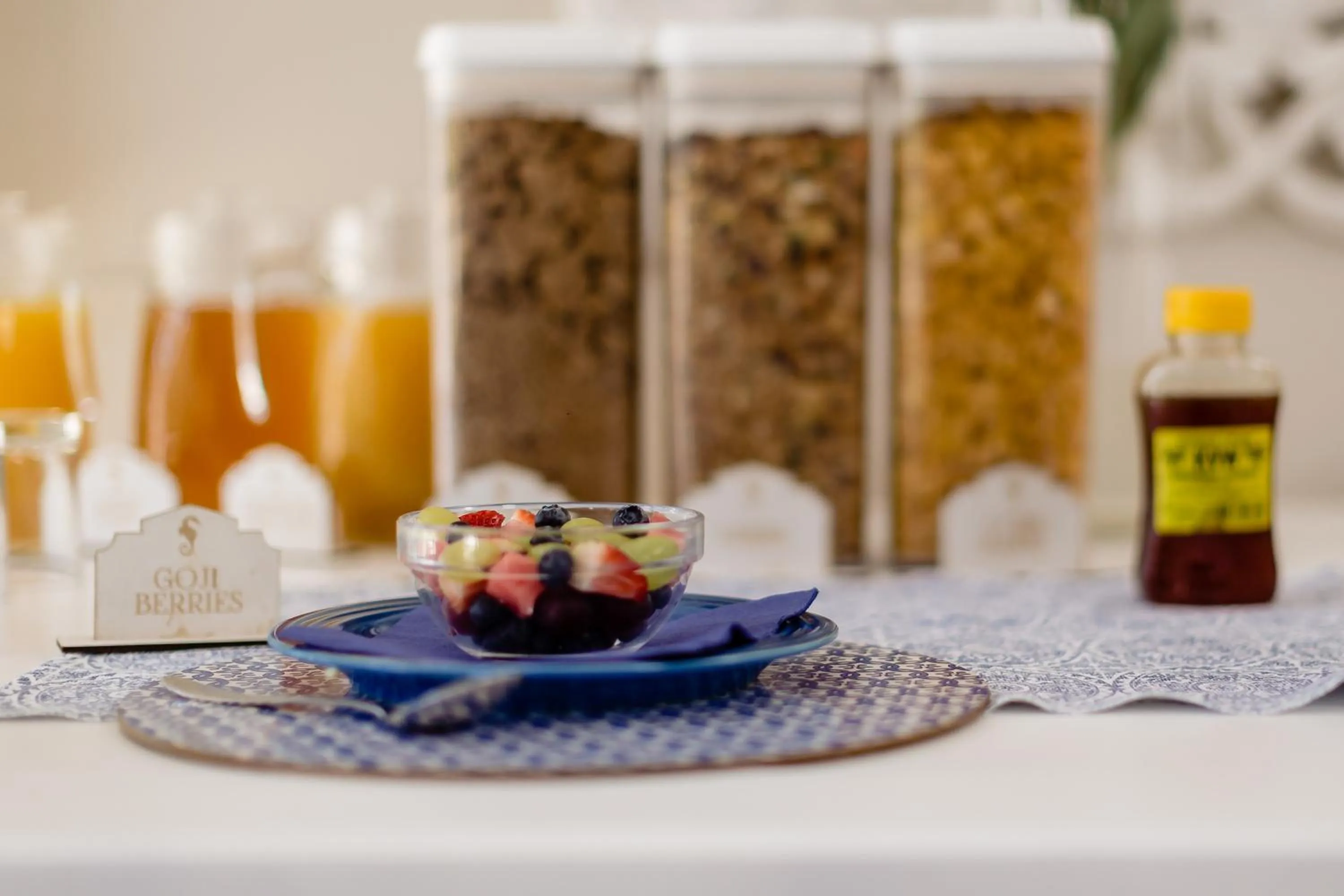 Breakfast in Amanzi Island Boutique Hotel