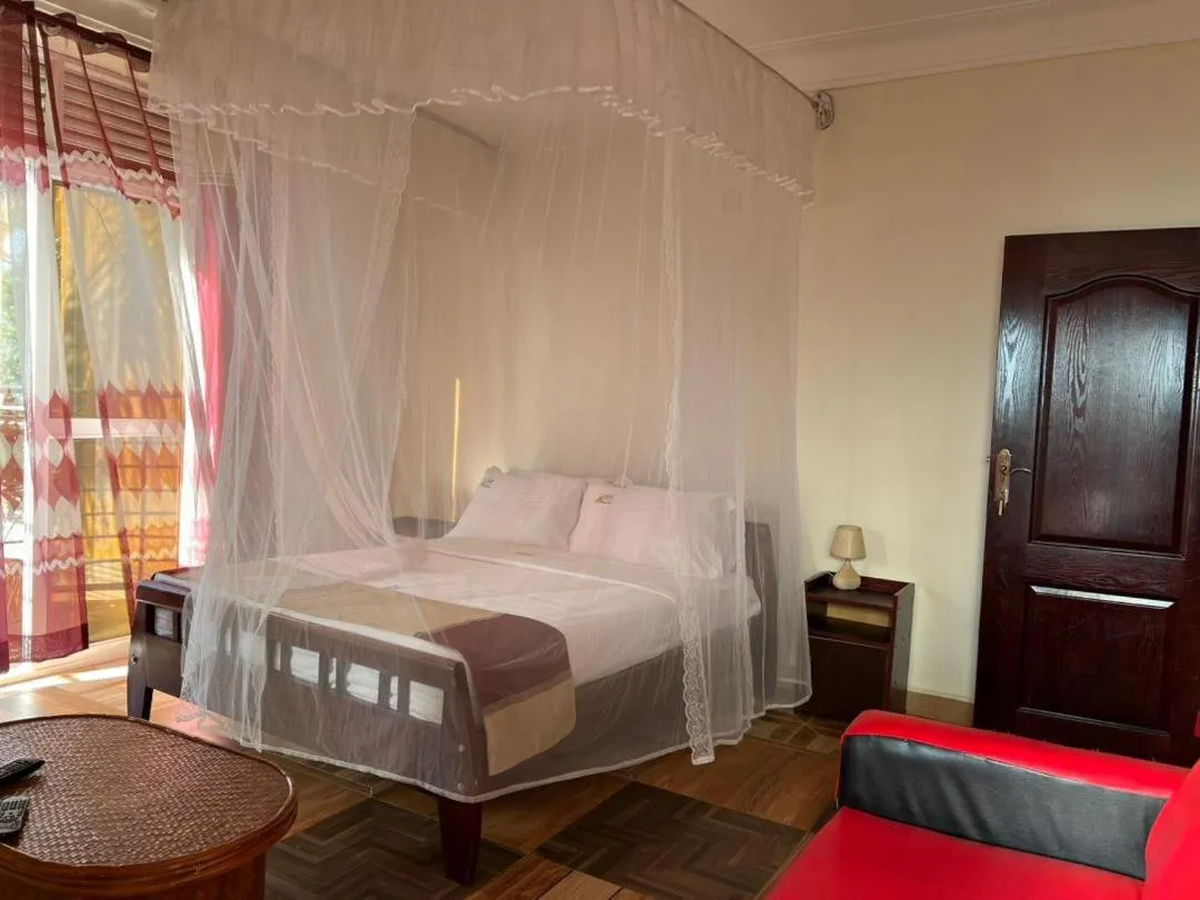 Bed in Hotel Royal Nest Entebbe