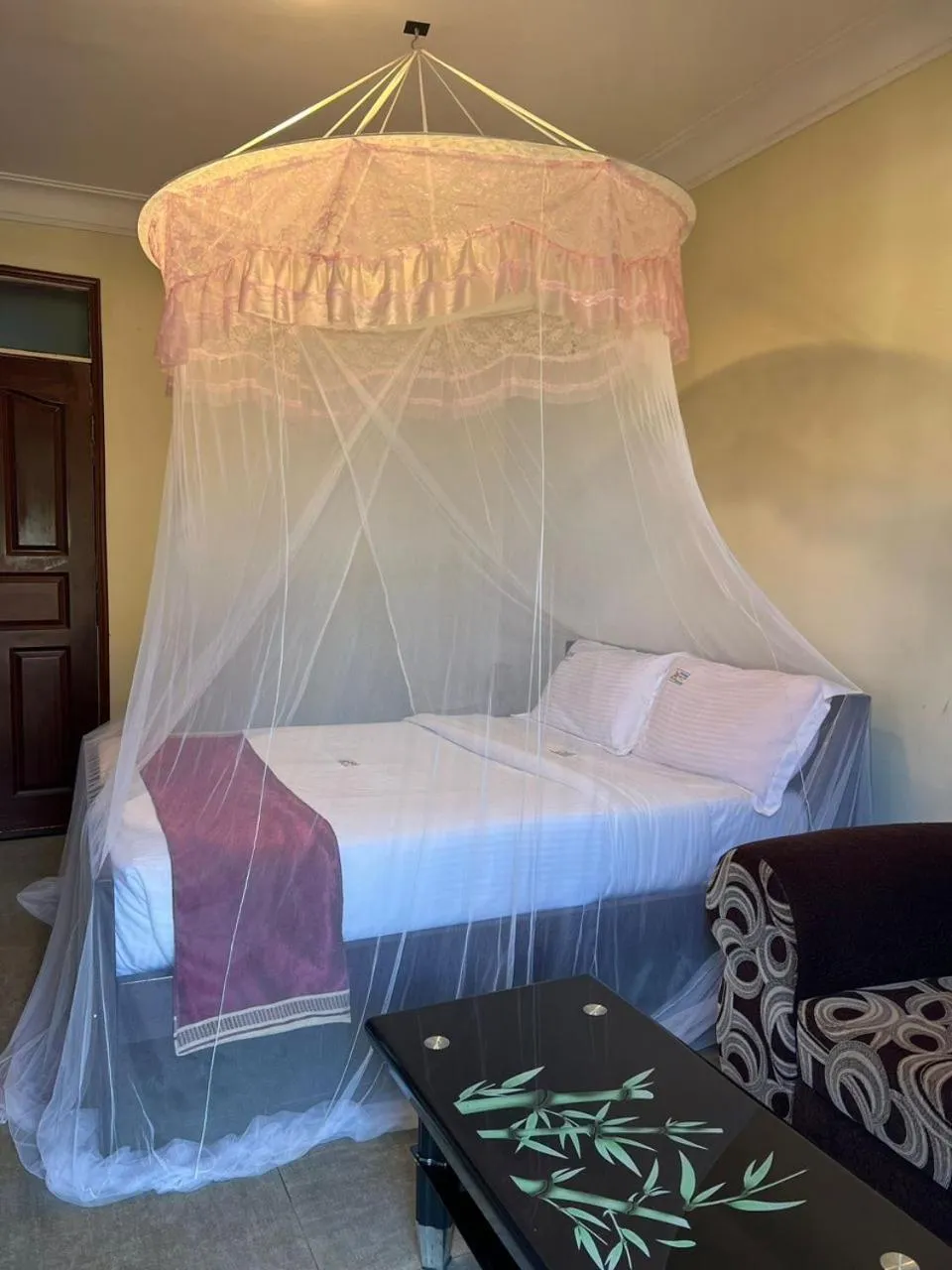 Bed in Hotel Royal Nest Entebbe