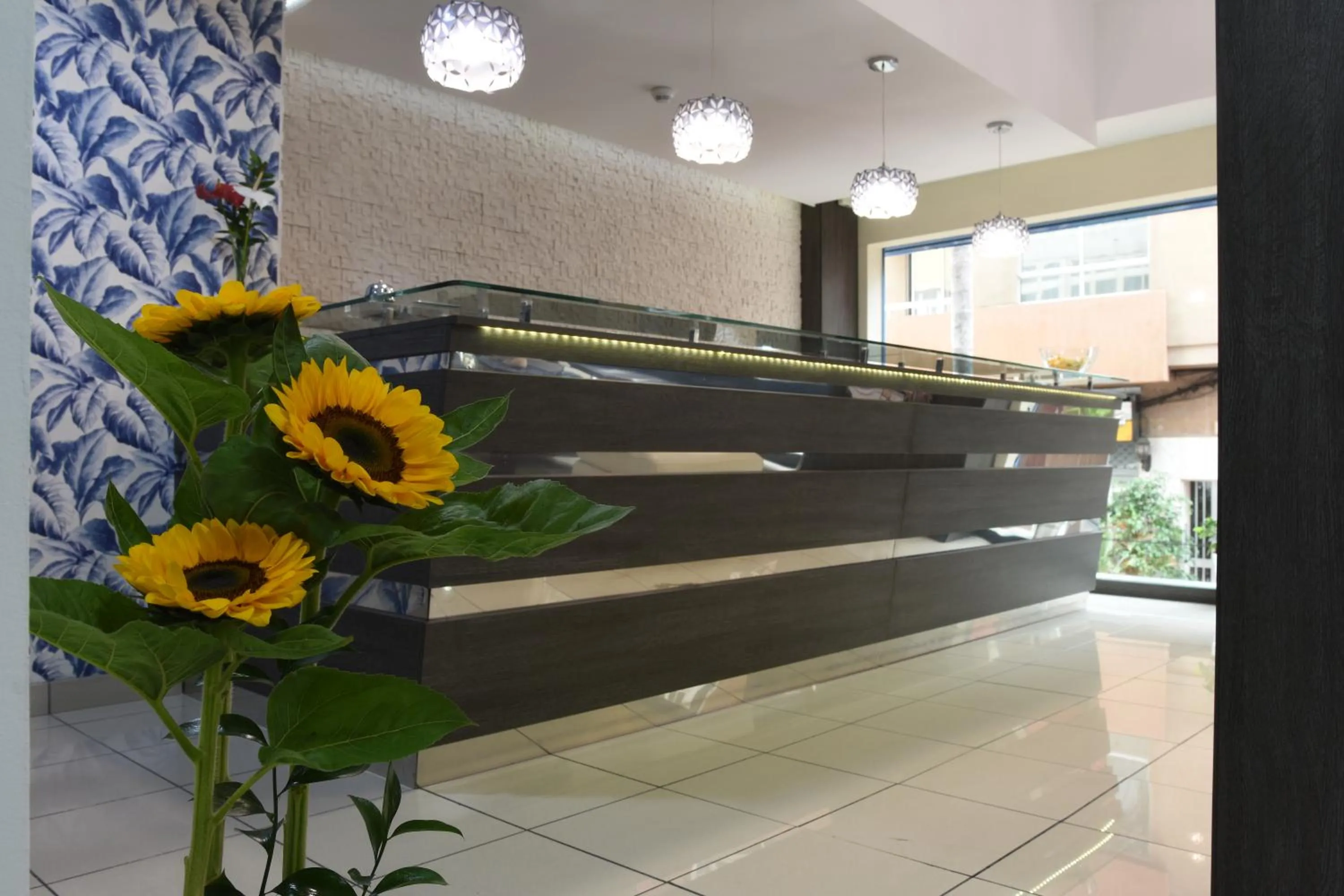 Lobby or reception in Apartamentos Tinoca