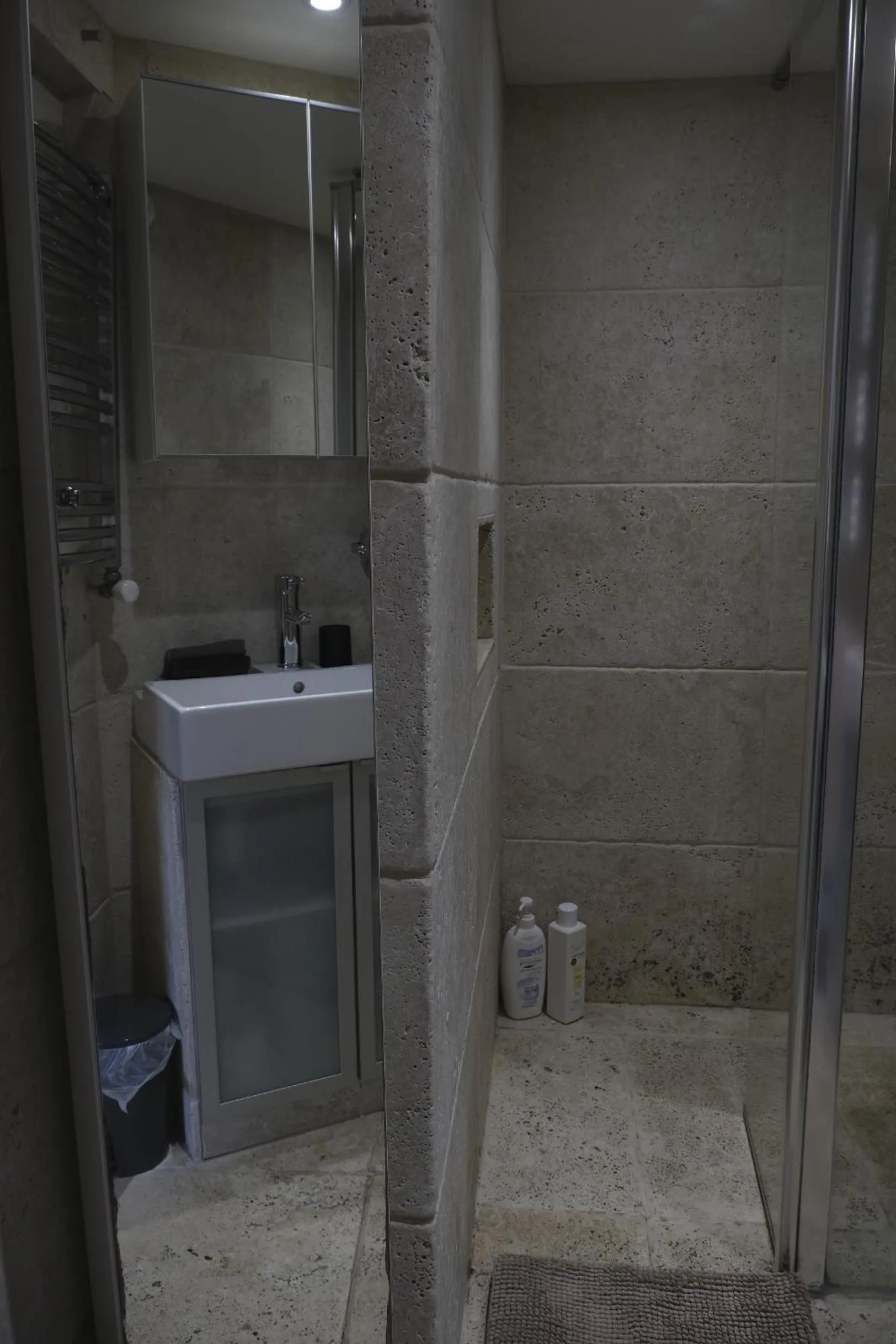 Shower in Skylark Bed & Breakfast