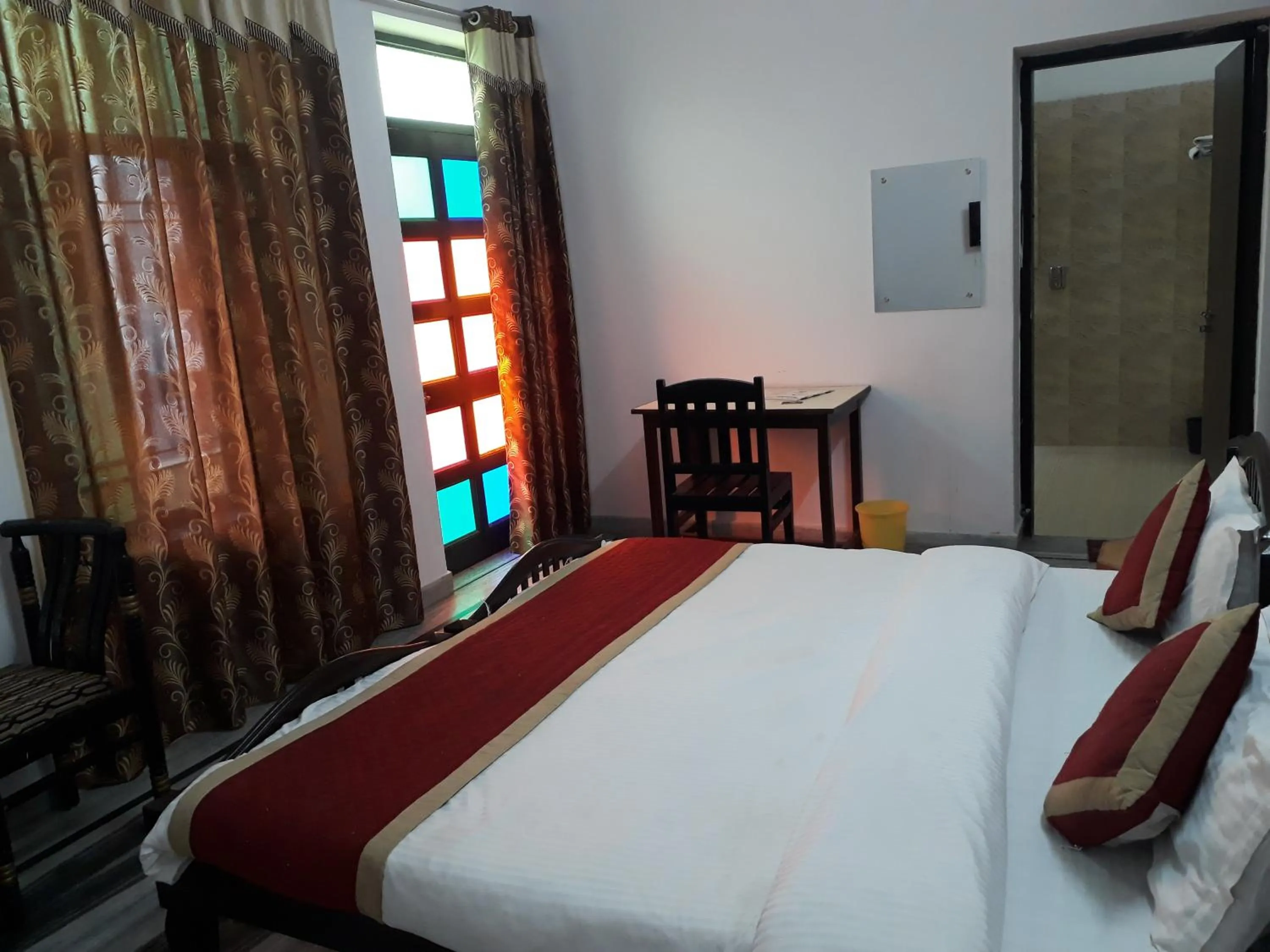 Photo of the whole room, Bed in Hotel Green Haveli - A Heritage and Hill View Hotel , Pushkar