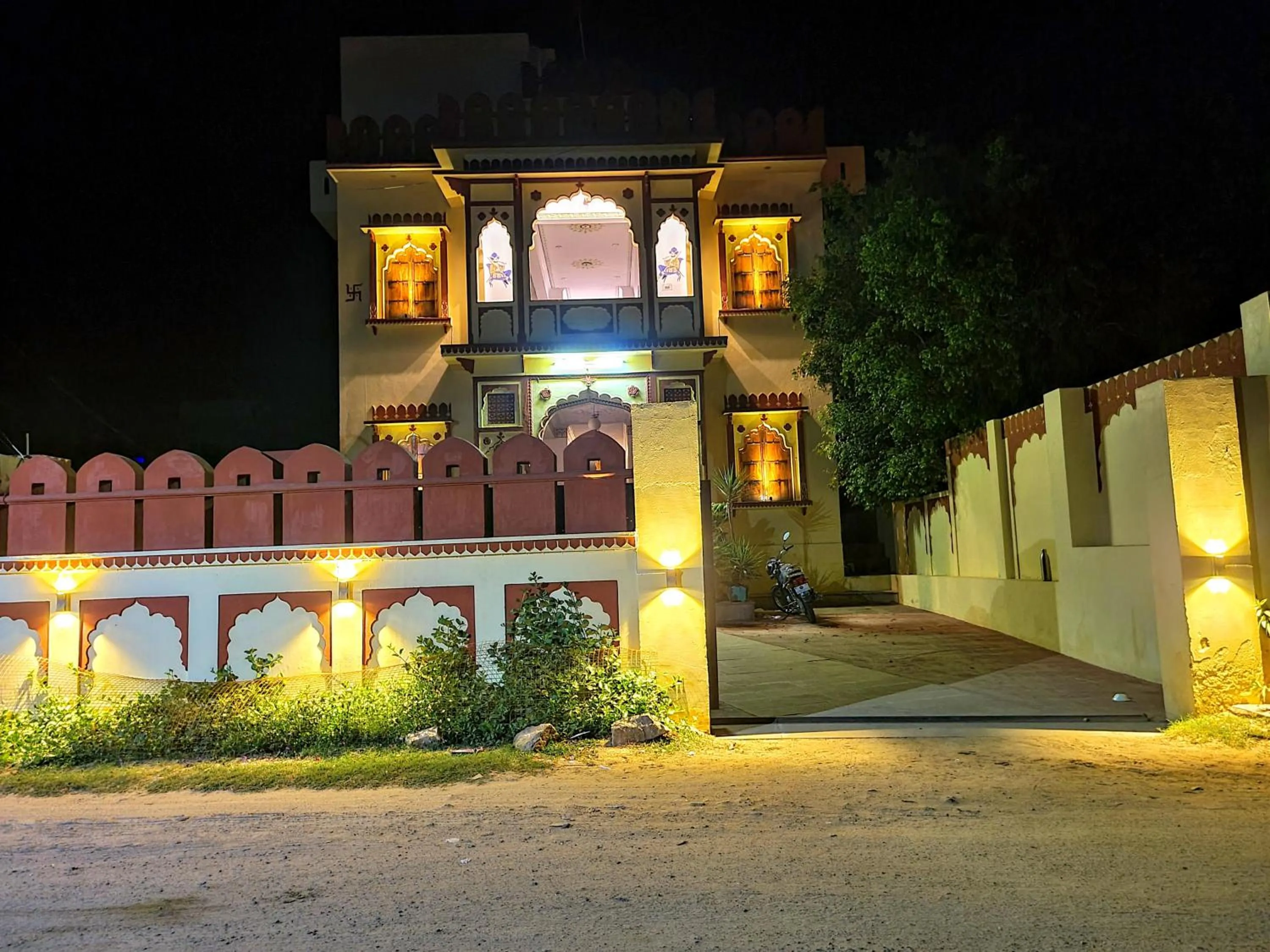 Property building in Hotel Green Haveli - A Heritage and Hill View Hotel , Pushkar