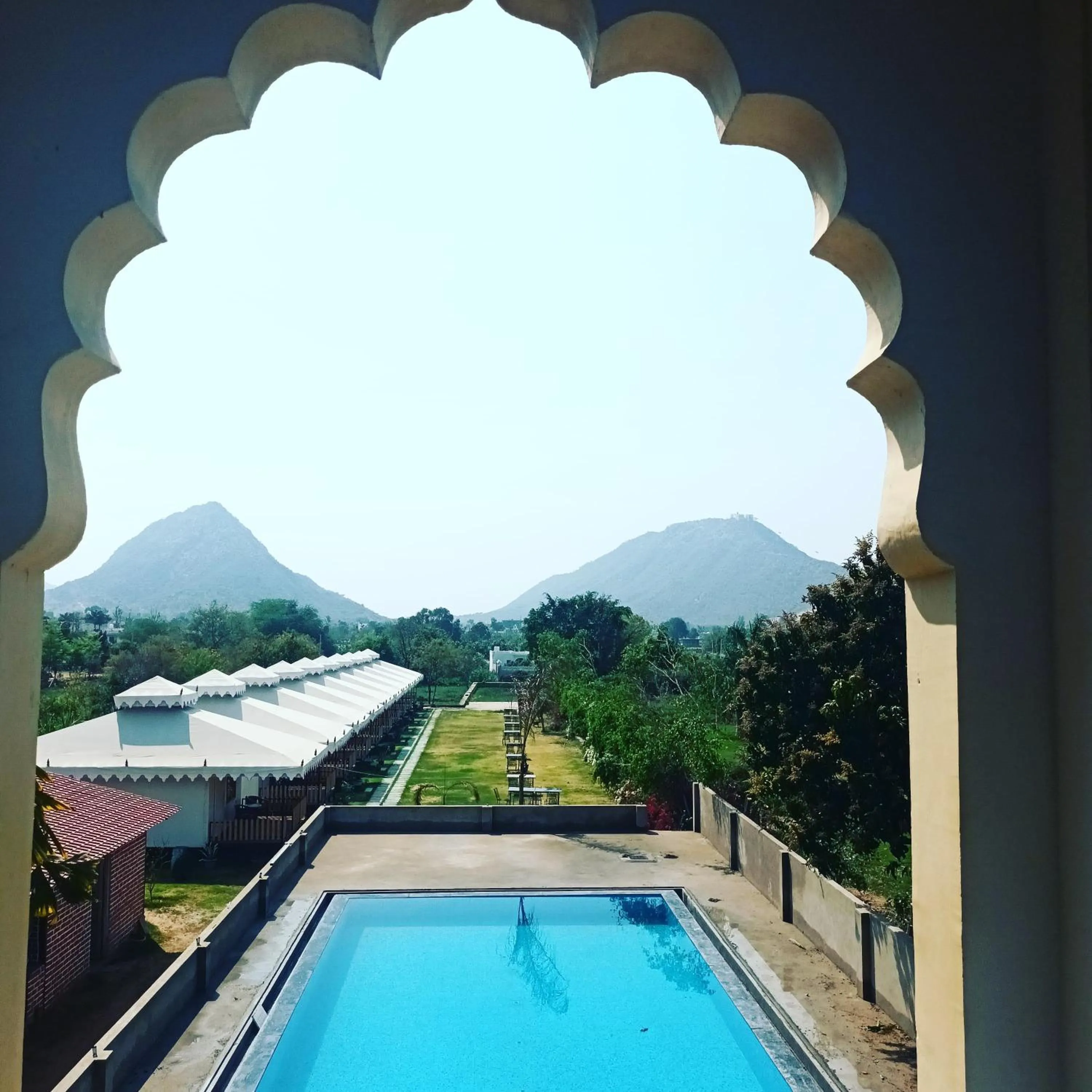Day in Hotel Green Haveli - A Heritage and Hill View Hotel , Pushkar