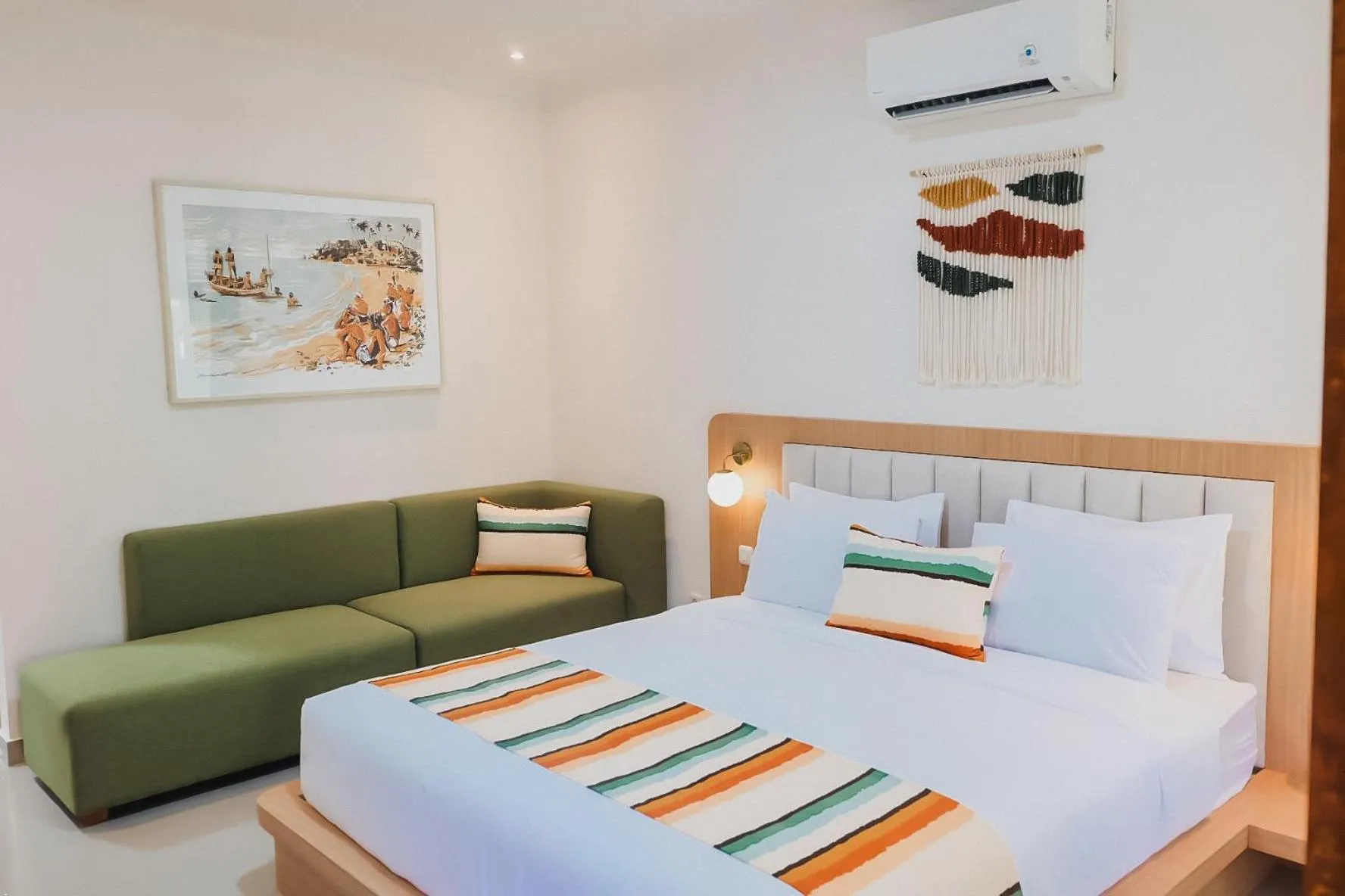 Bed in Bali Wirasana Inn