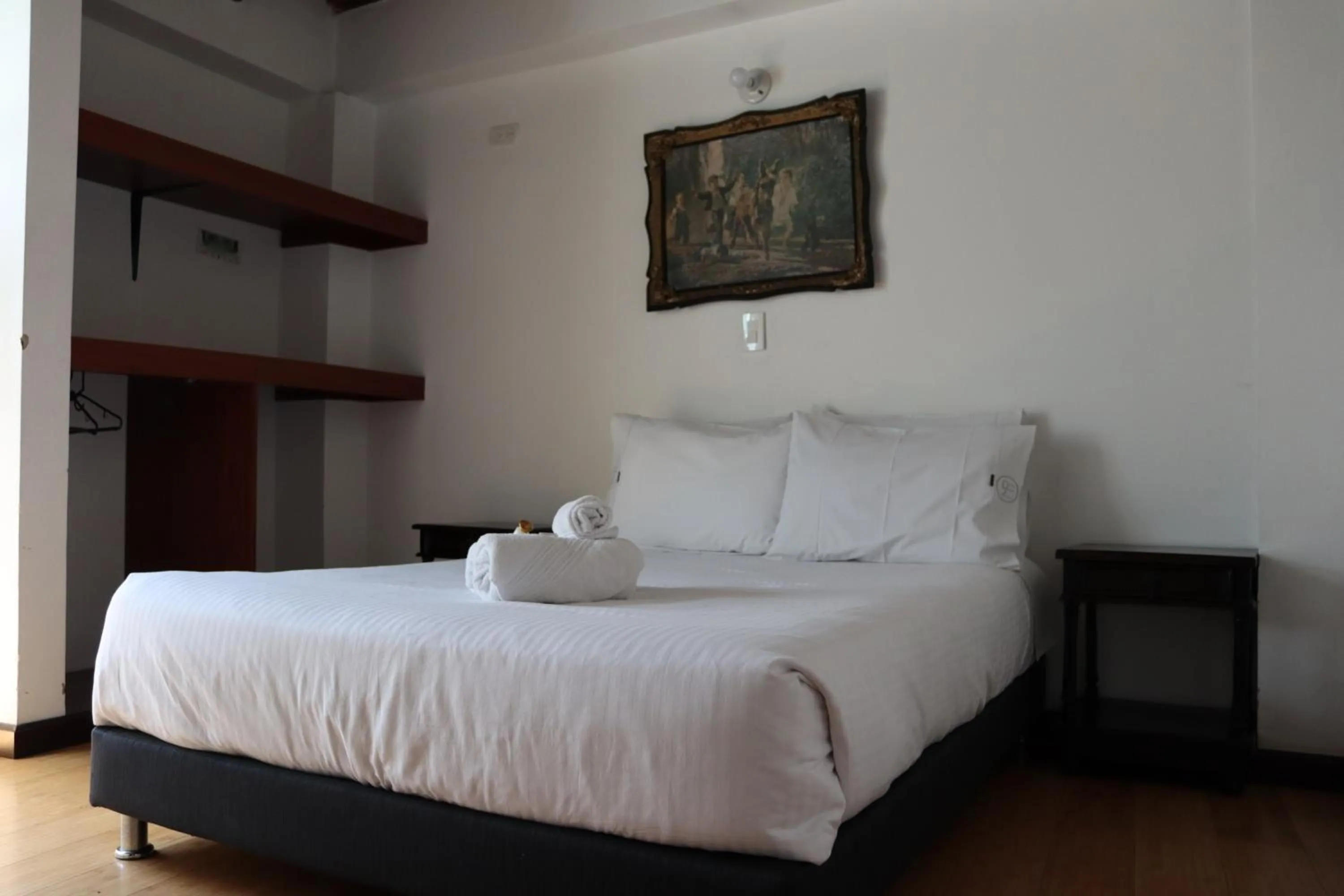 Bed in Mongui Plaza Hotel