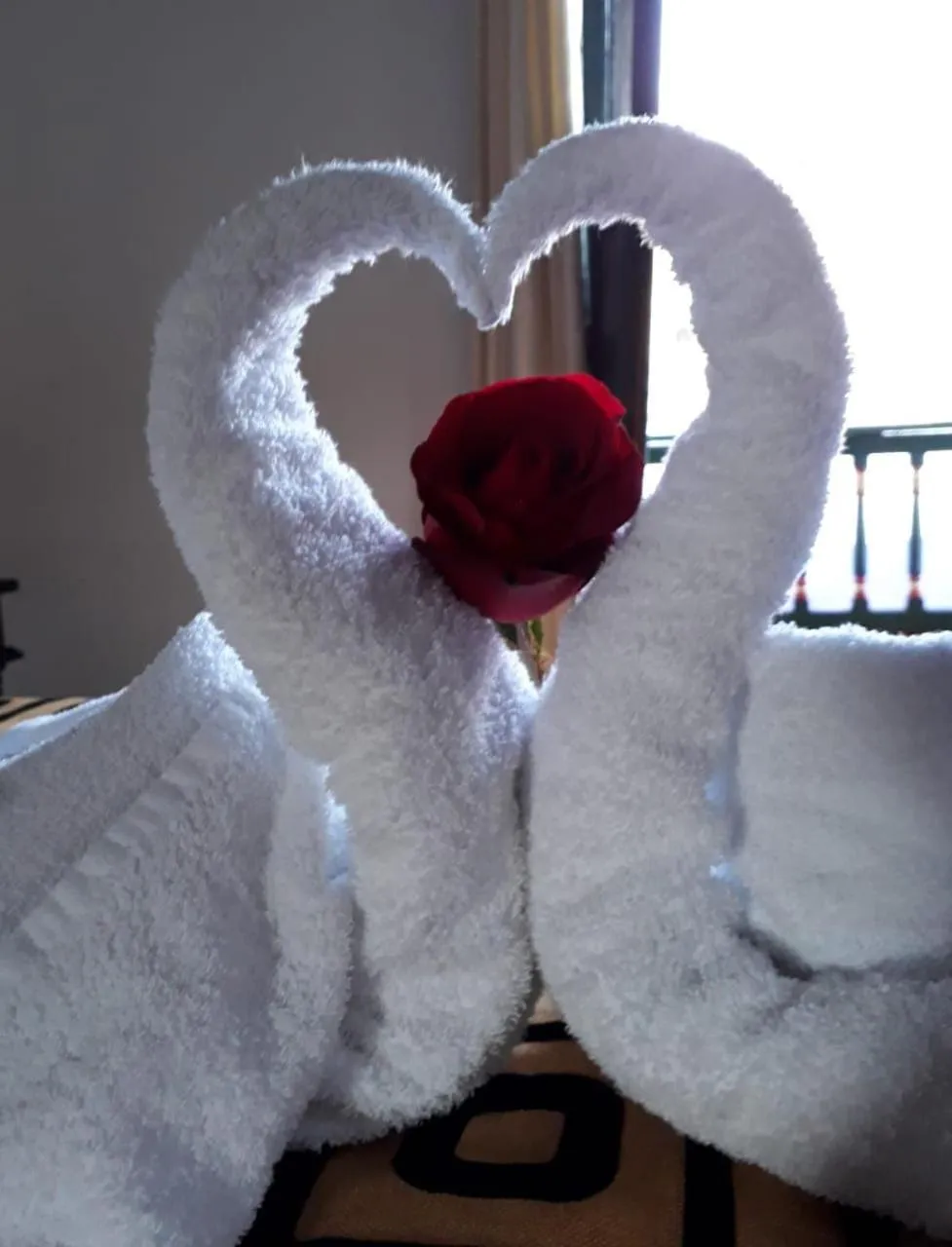 Bed in Mongui Plaza Hotel