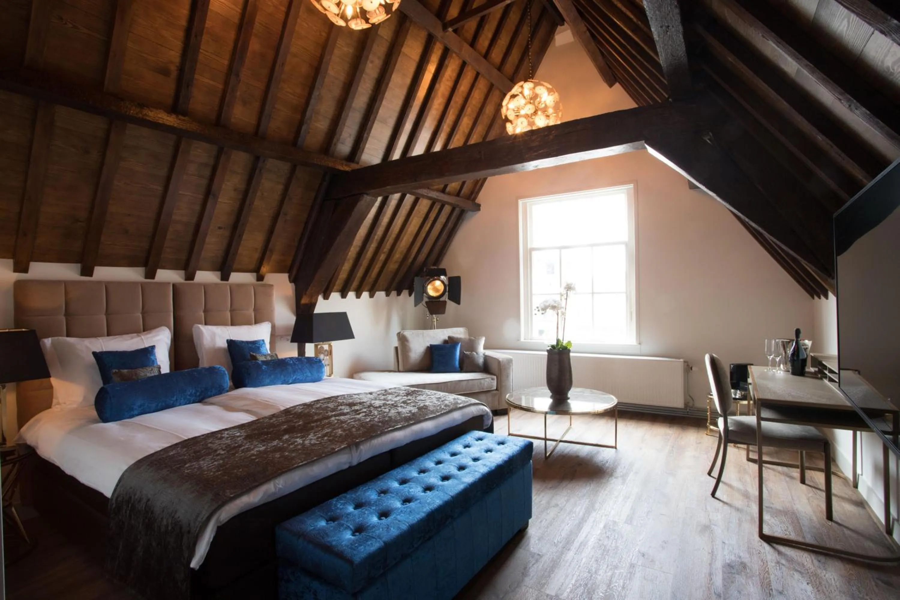 Bed in Boutique Hotel Steenhof Suites - Adults Only