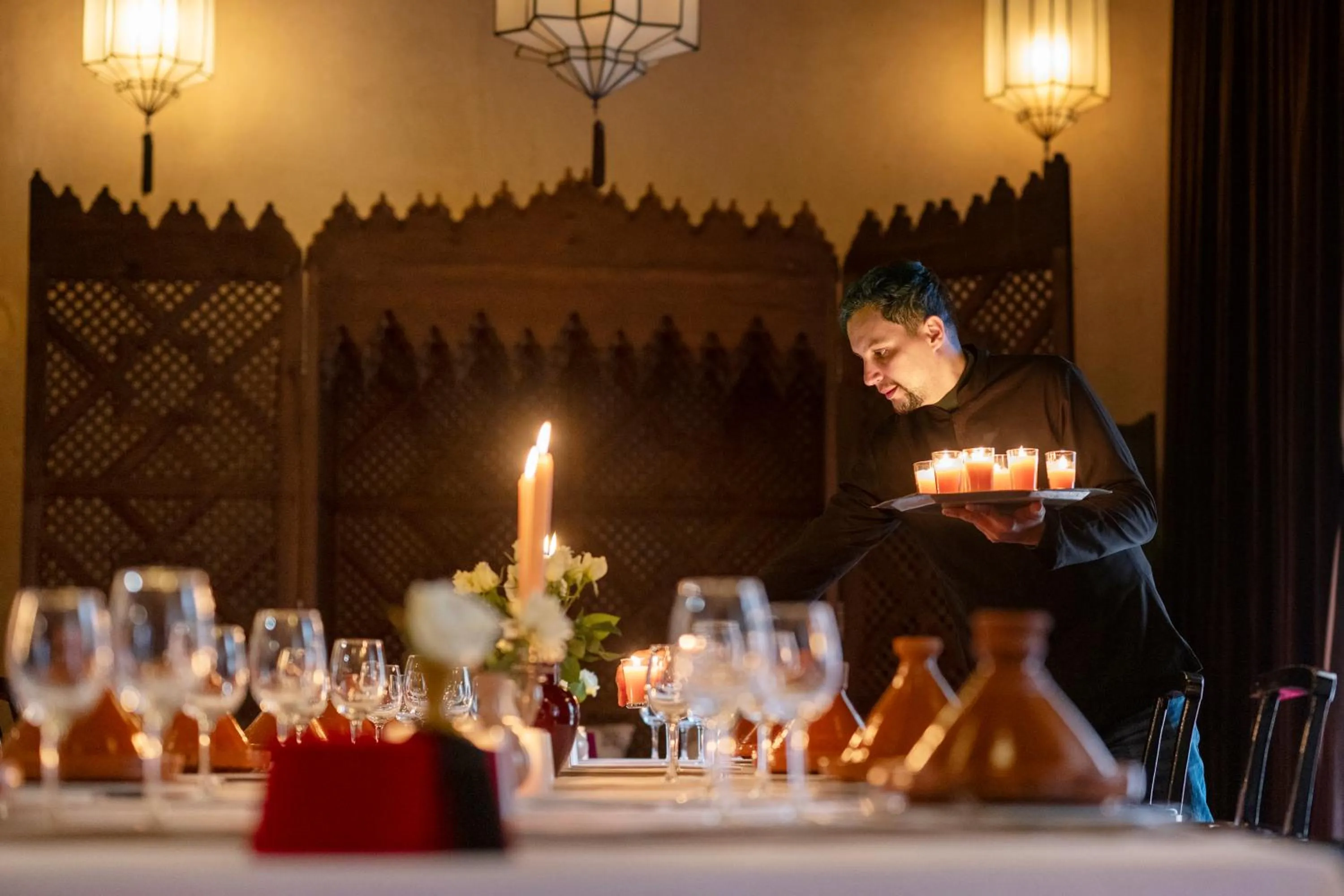 Staff in Almaha Marrakech Restaurant & SPA