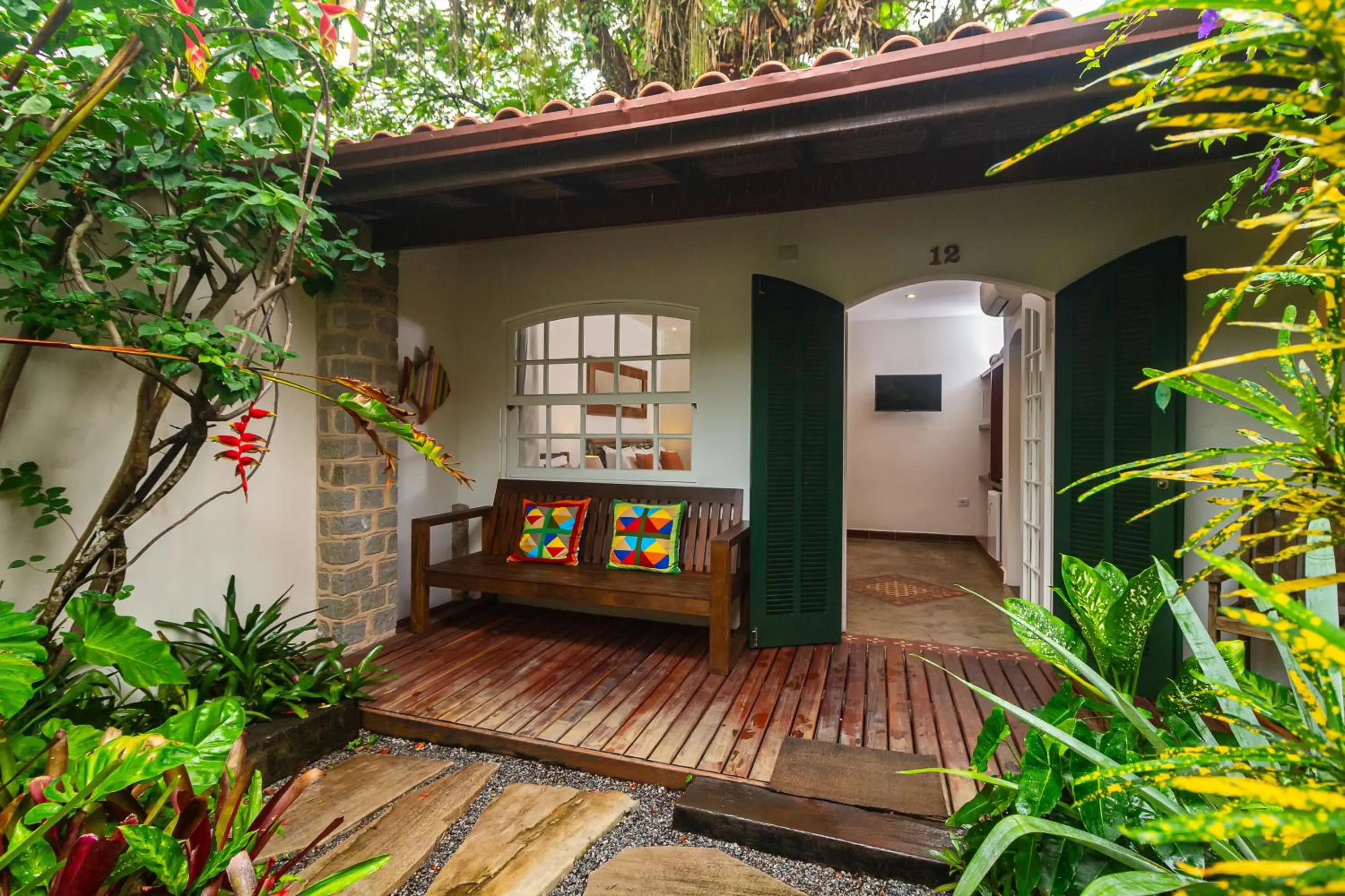 Garden in Boutique Hotel Carpe Diem