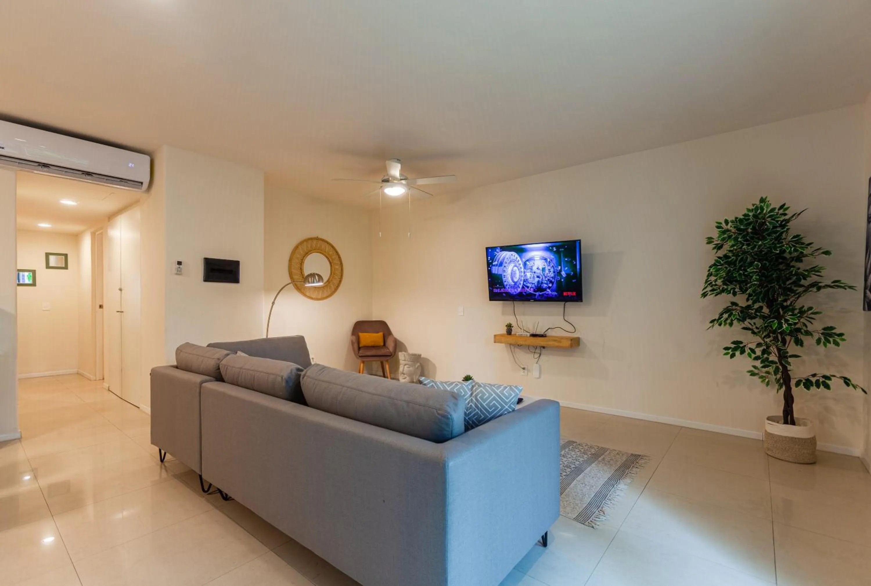 Living room in Via Tendenza Condos