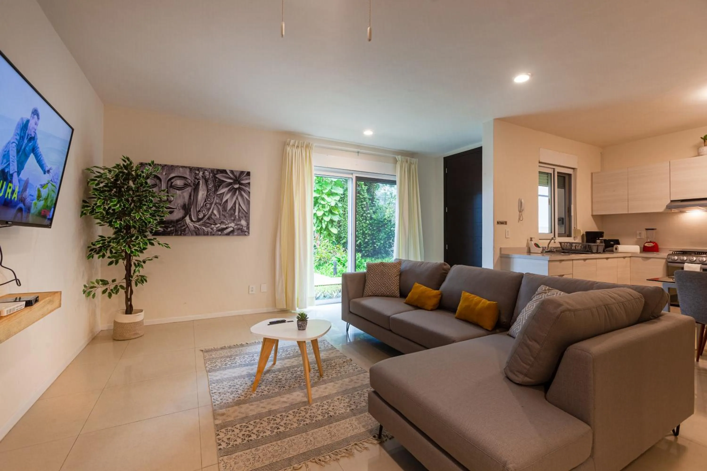 Garden view in Via Tendenza Condos