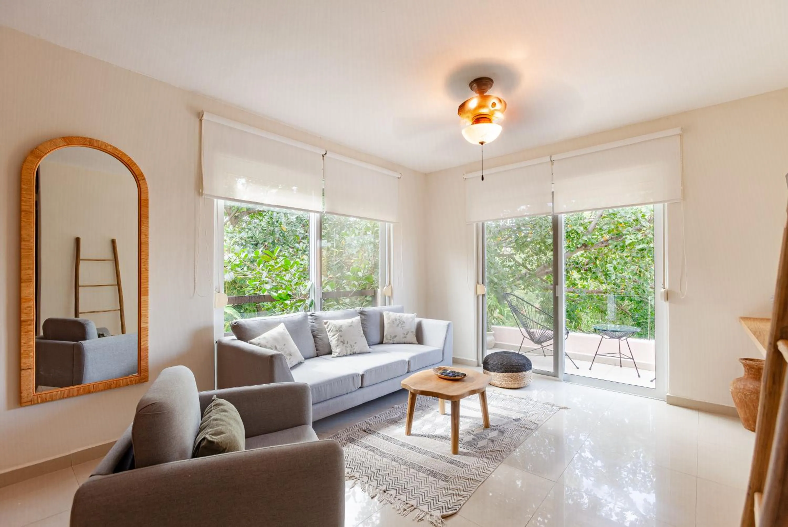 Living room in Via Tendenza Condos