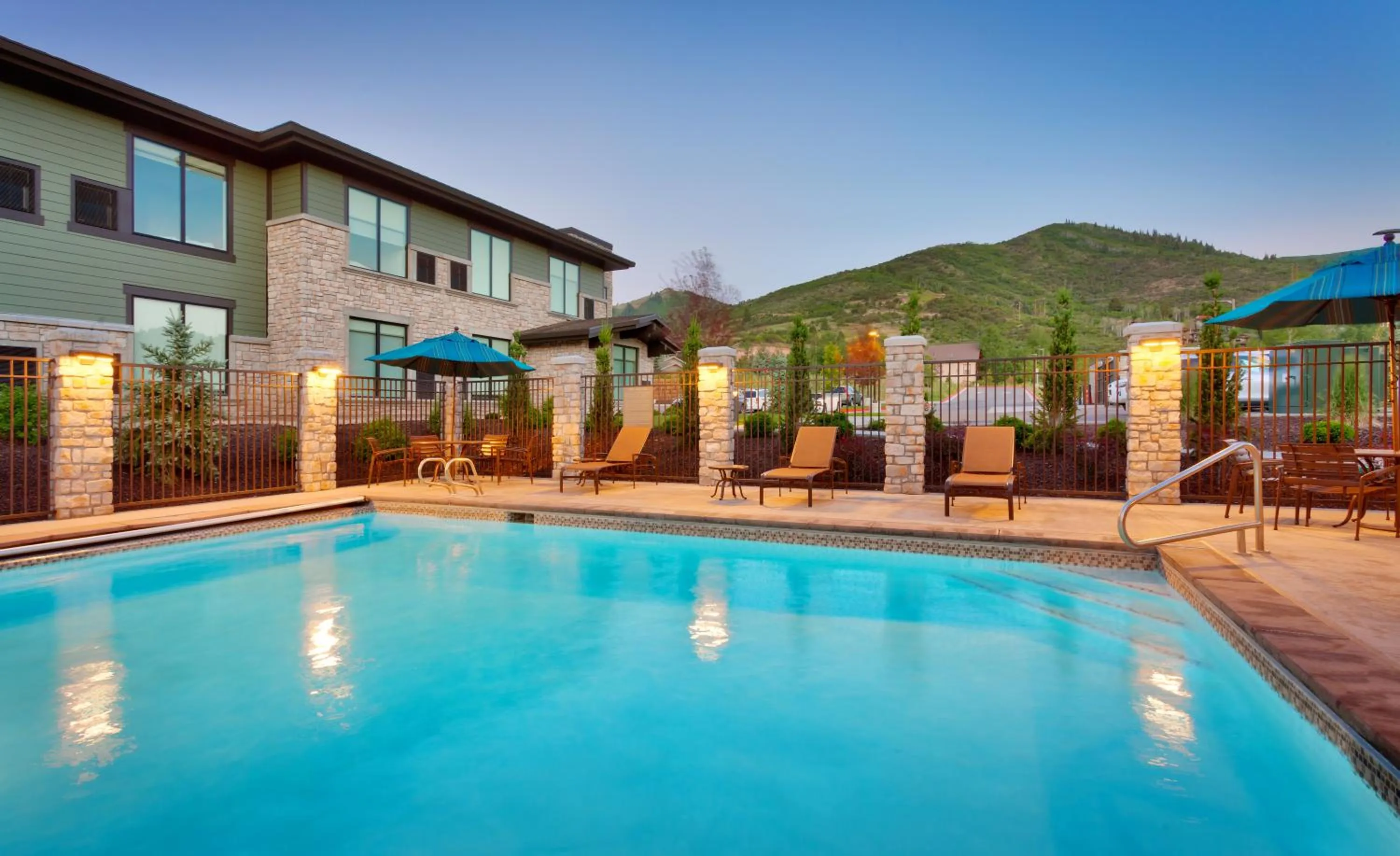 Swimming pool in Hyatt Place Park City