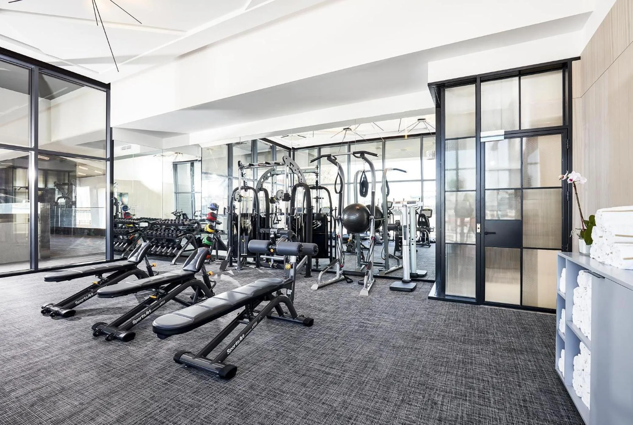 Fitness centre/facilities in The William Vale