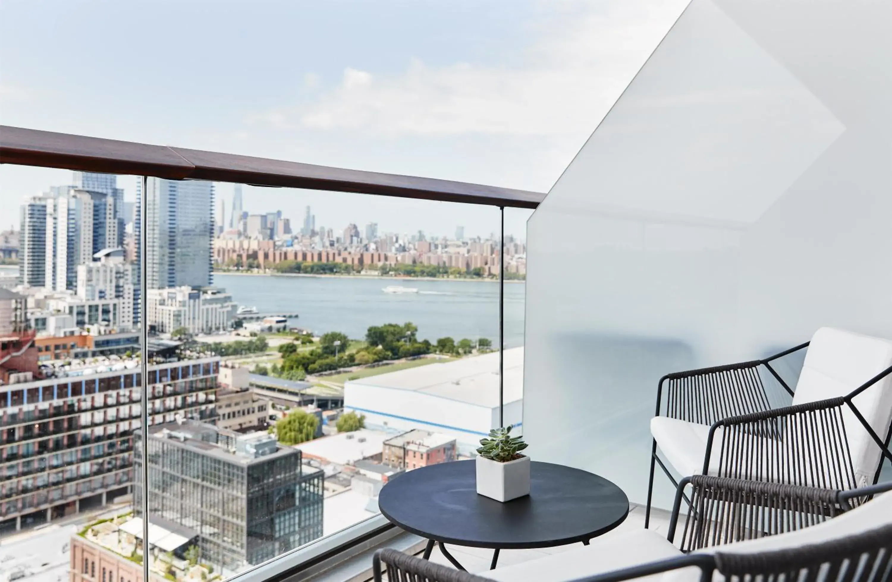 Standard Queen ADA with Balcony in The William Vale Standard Queen ADA with Balcony in The William Vale