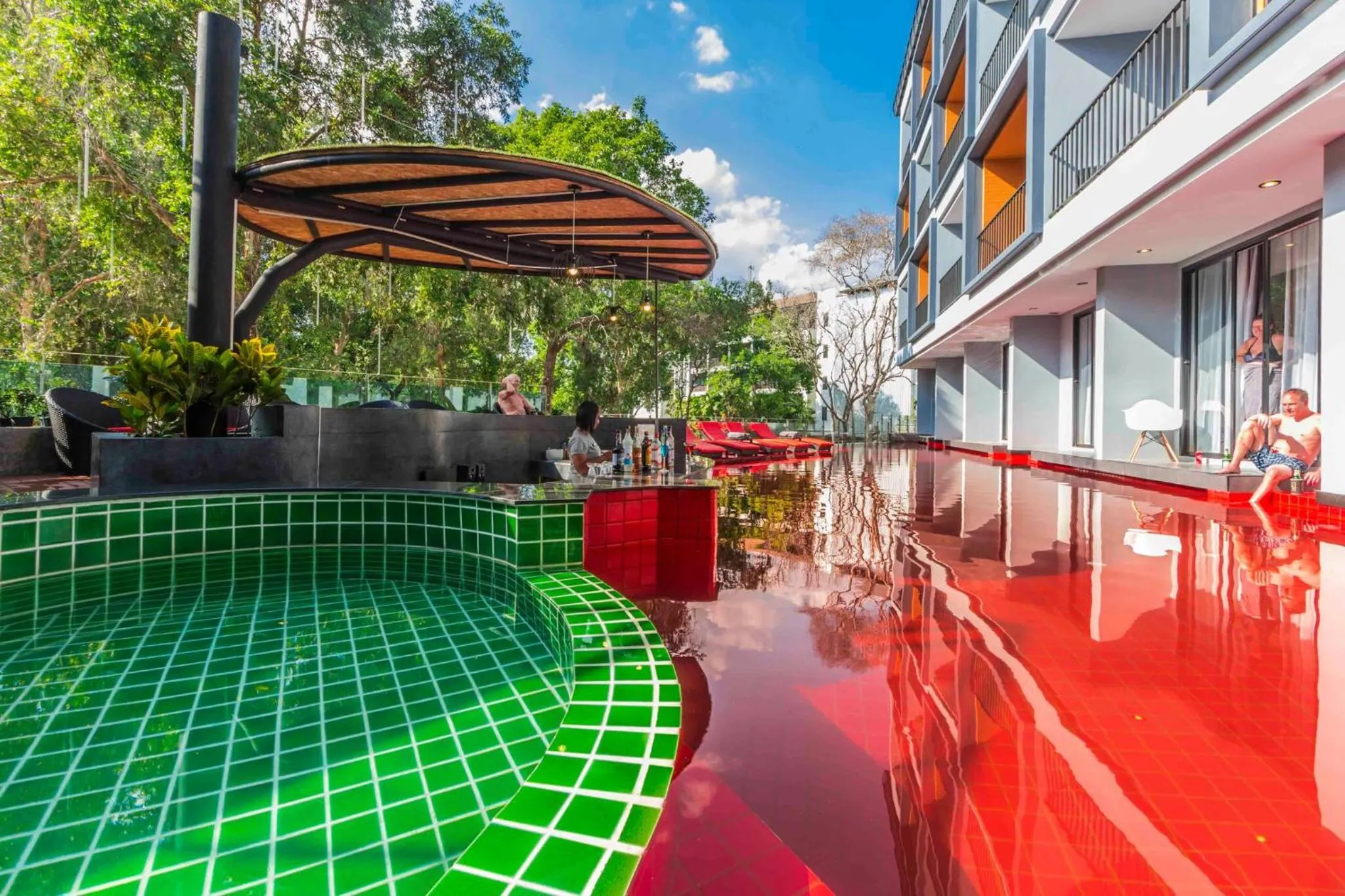 Swimming pool in Apple A Day Resort Krabi, Ao Nang Beach