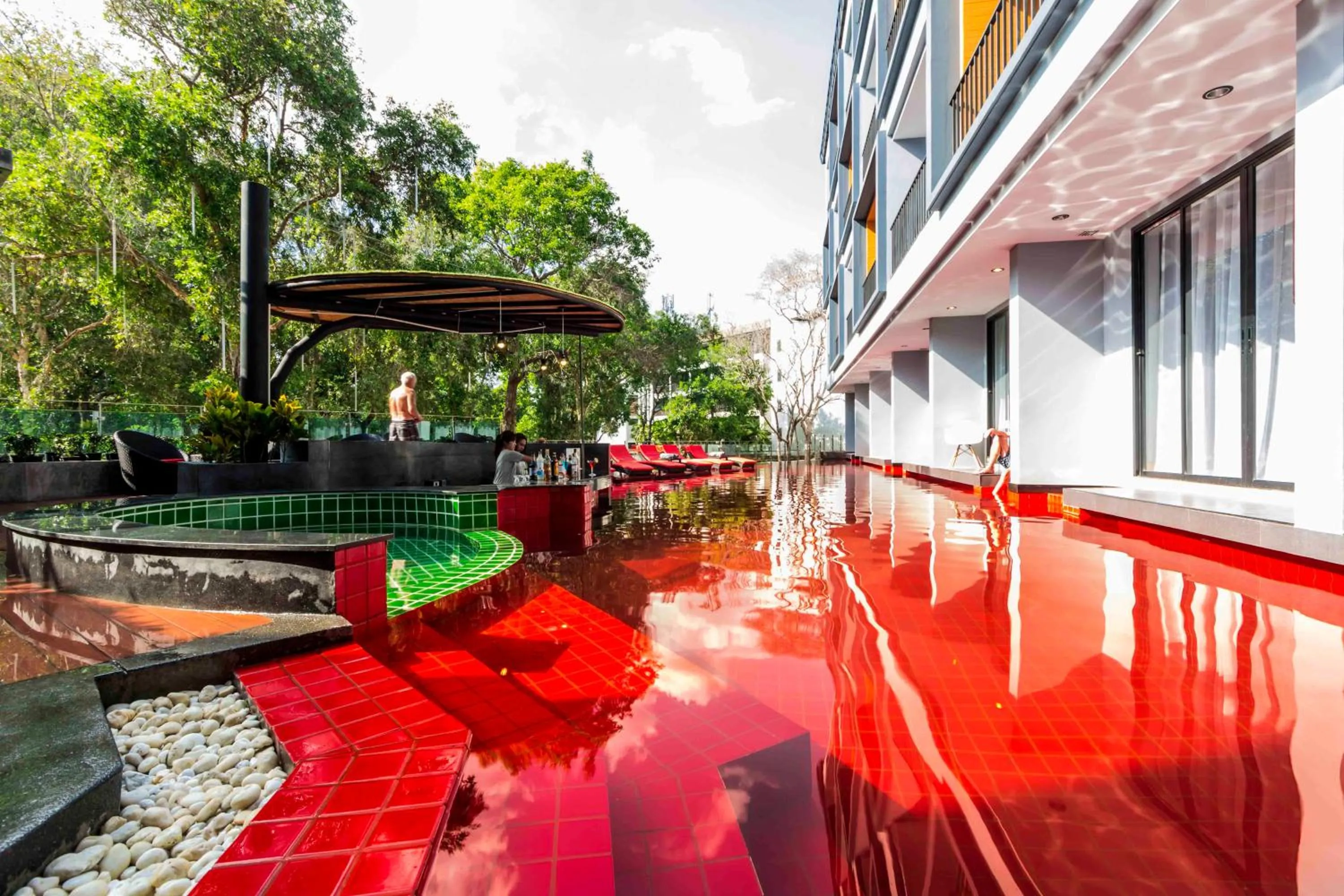 Swimming pool in Apple A Day Resort Krabi, Ao Nang Beach