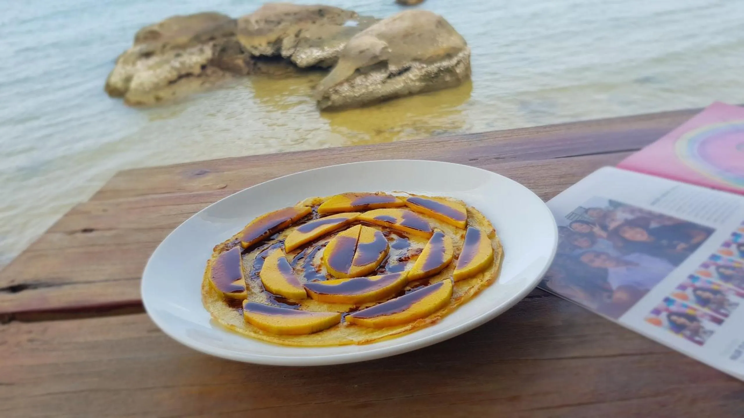 Continental breakfast in Free Beach Resort