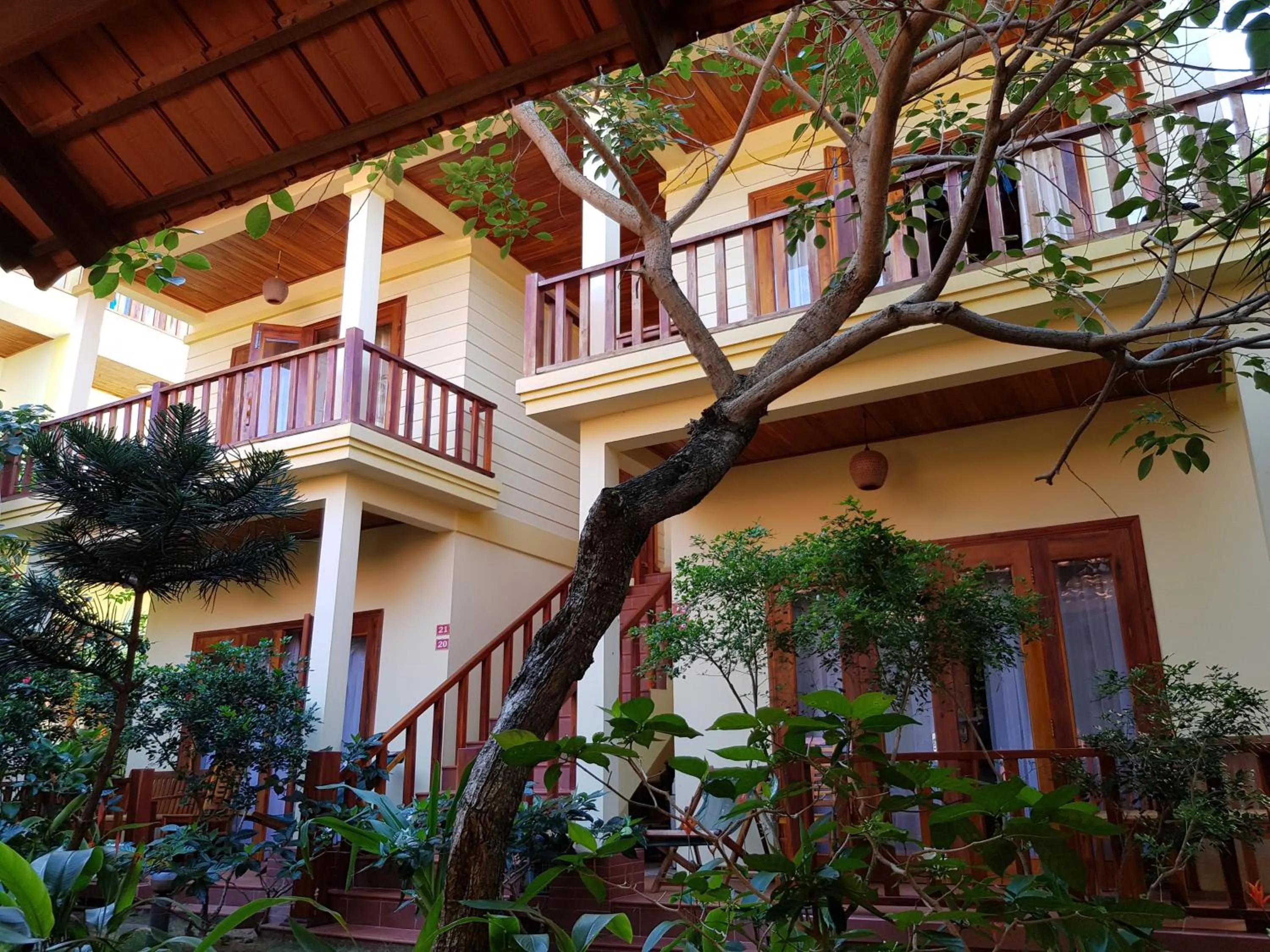 Natural landscape in Free Beach Resort