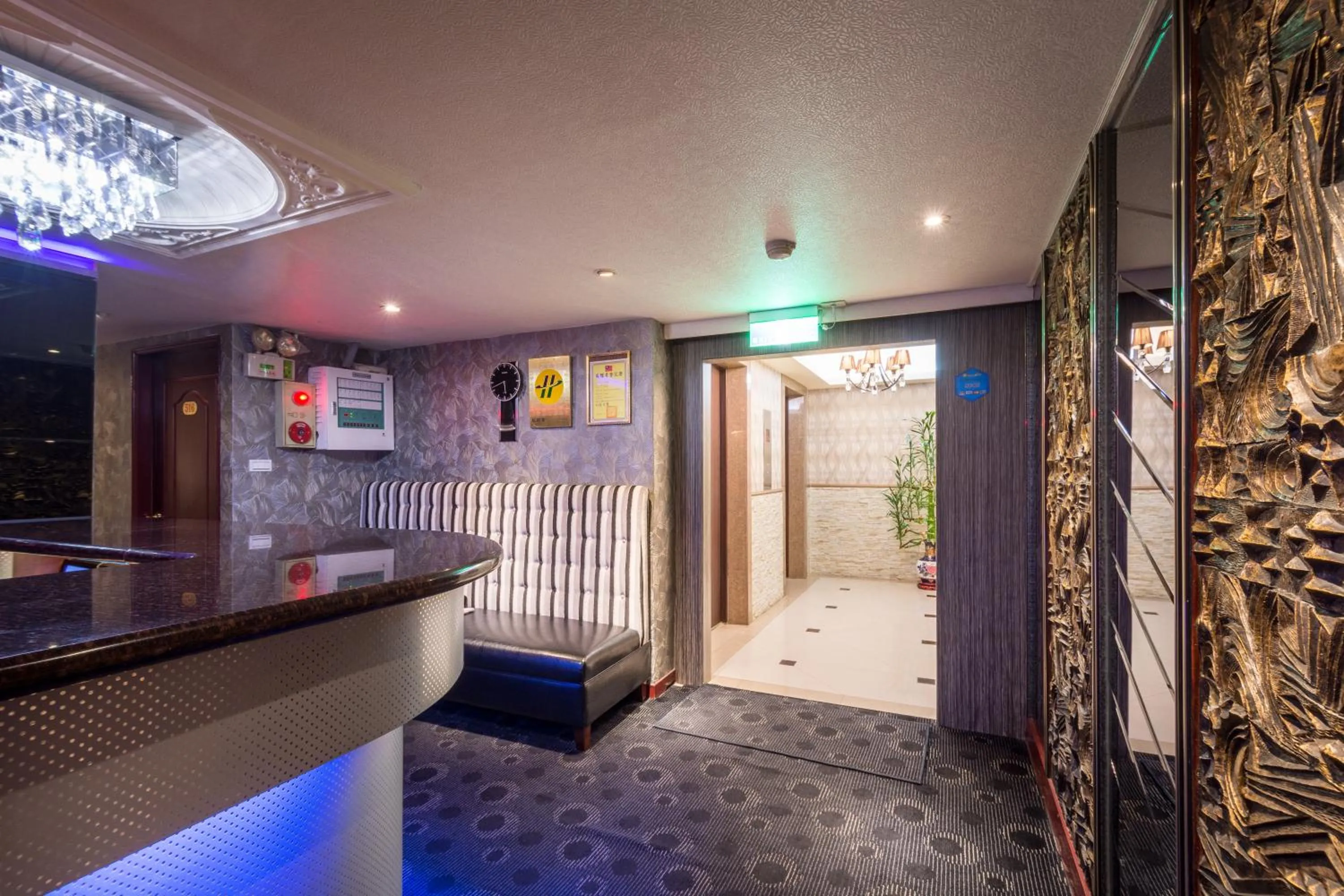 Off site in Golden Home Hotel