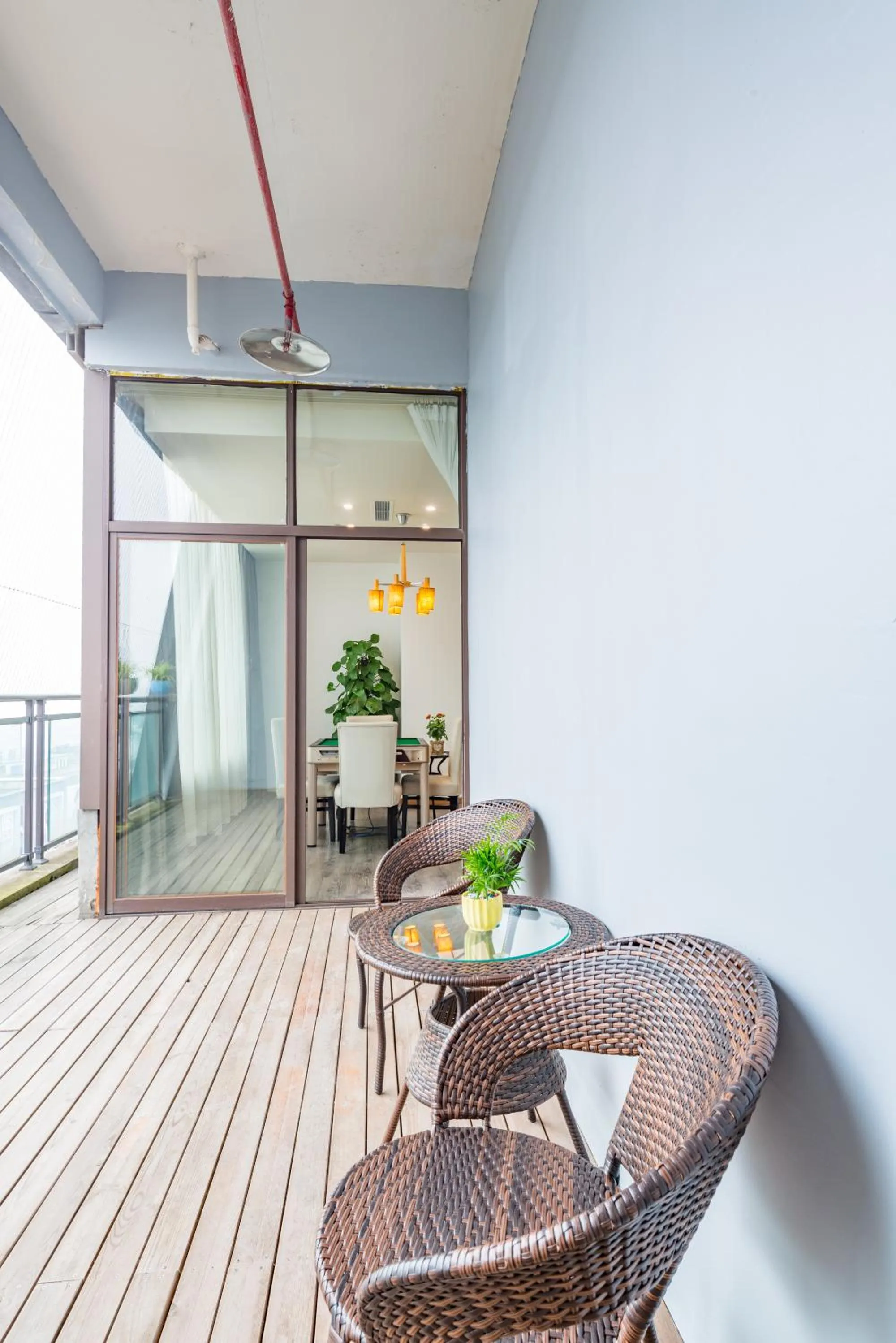 Seating area in Chongqing Shanggao Hotel