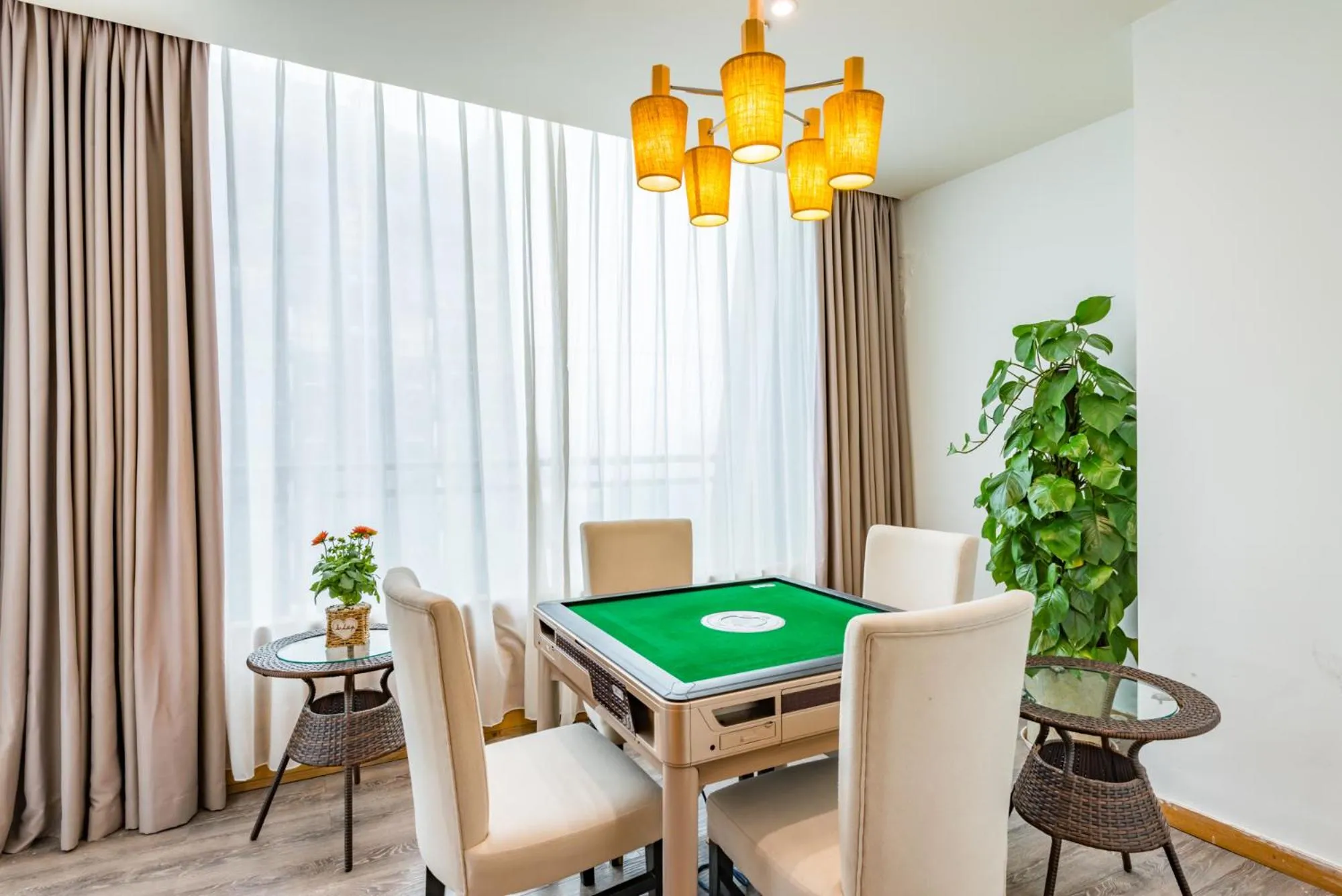 Seating area in Chongqing Shanggao Hotel